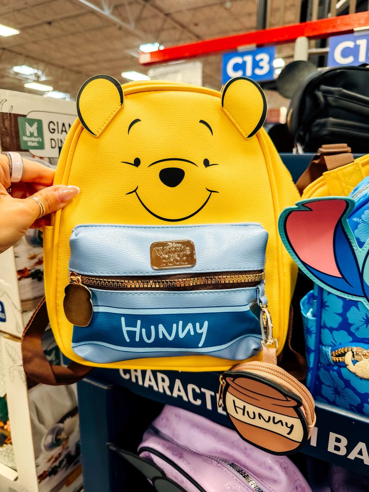 cute character mini backpacks Eagerrich Backpack with Cute Pin Accessories Plush Pendant Small backpack Aesthetic Mini Backpack for School(Black-2) This one Cute Kids Character Mini Backpacks