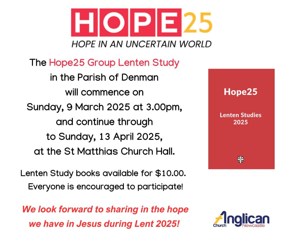 The Anglican - The Hope25 Lenten Studies 2025 are designed to inspire ...