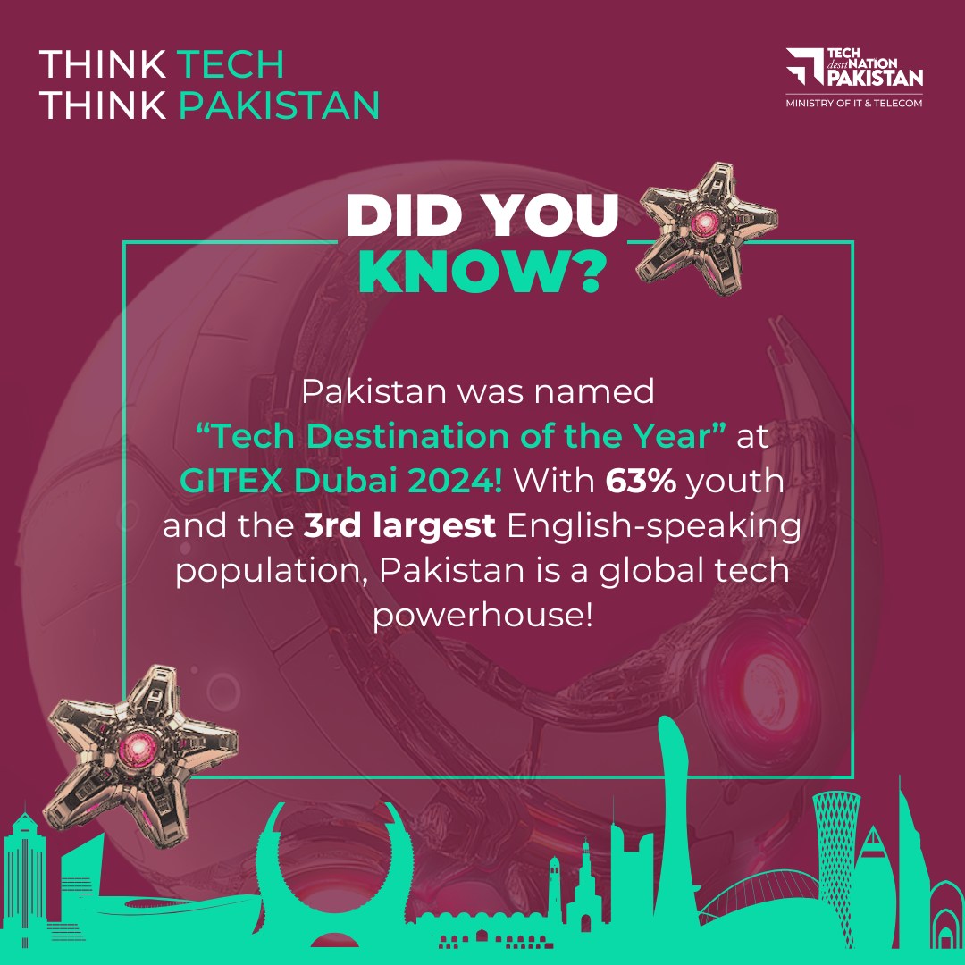 Tech - Did you know? Pakistan’s tech future is brighter than ever ...