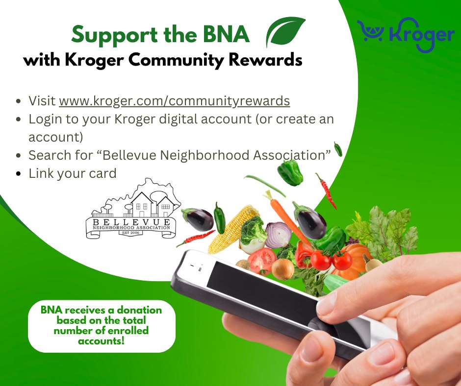 🛒 Support BNA with... - Bellevue Neighborhood Association | Facebook