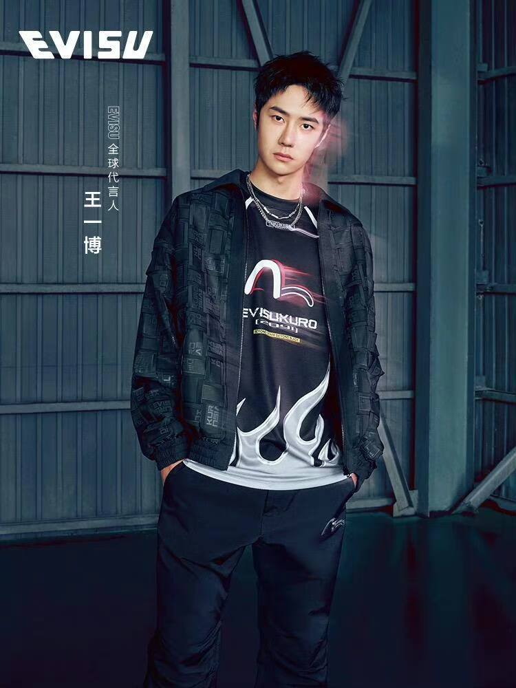 Wang Yibo × EVISU #EVISU全球代言人王一博#王一博平安喜乐#青年演员