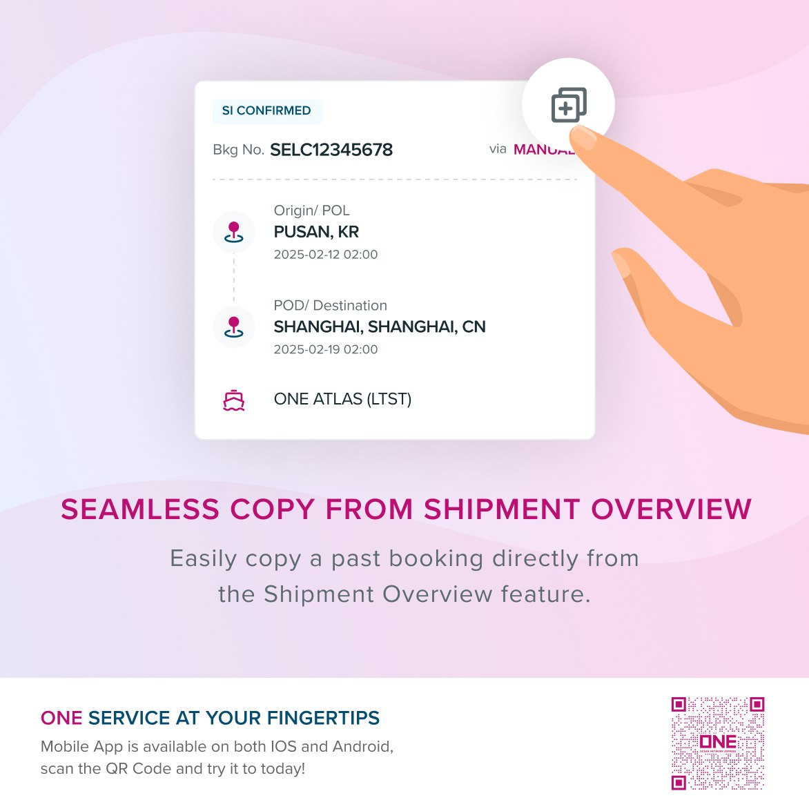 Ocean Network Express... - Ocean Network Express Pte. Ltd.