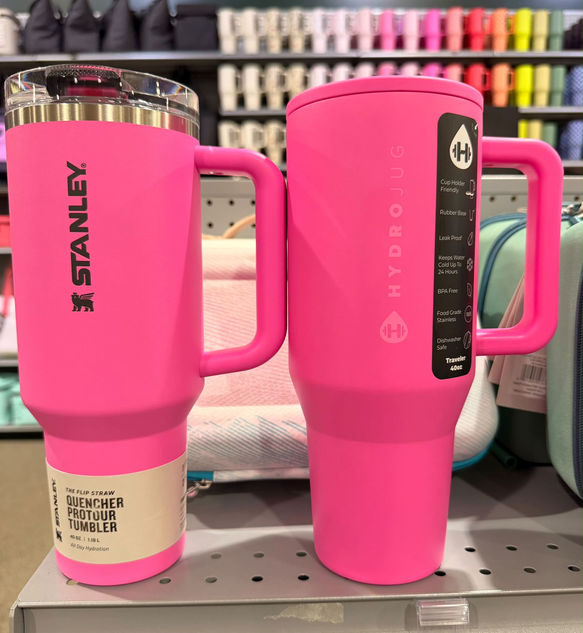 Hot Pink and Razzle comparison ず Holok RutterBoe H 0 LacRant AFe