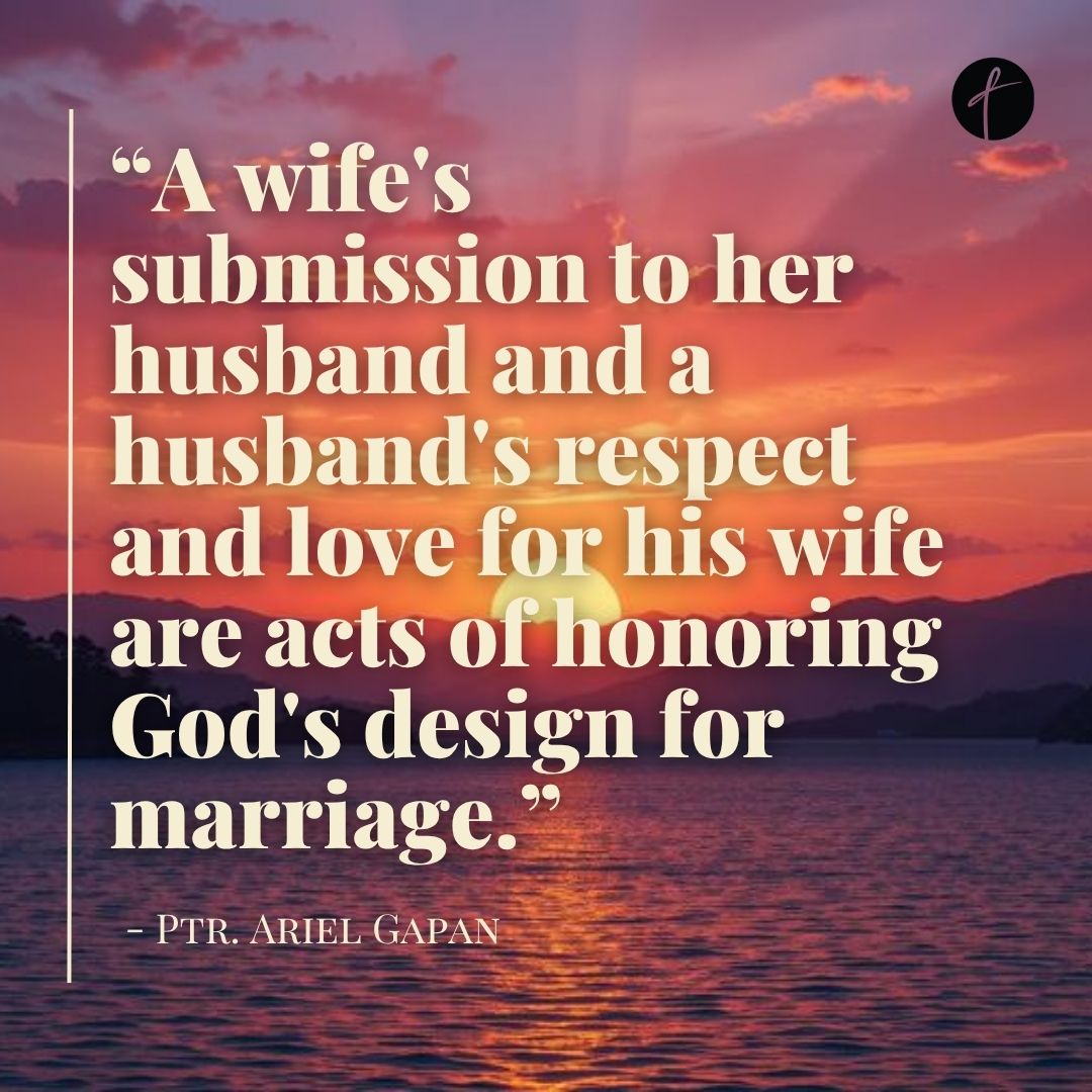Faith - Godly marriage is a reflection of Christ's love & submission ...