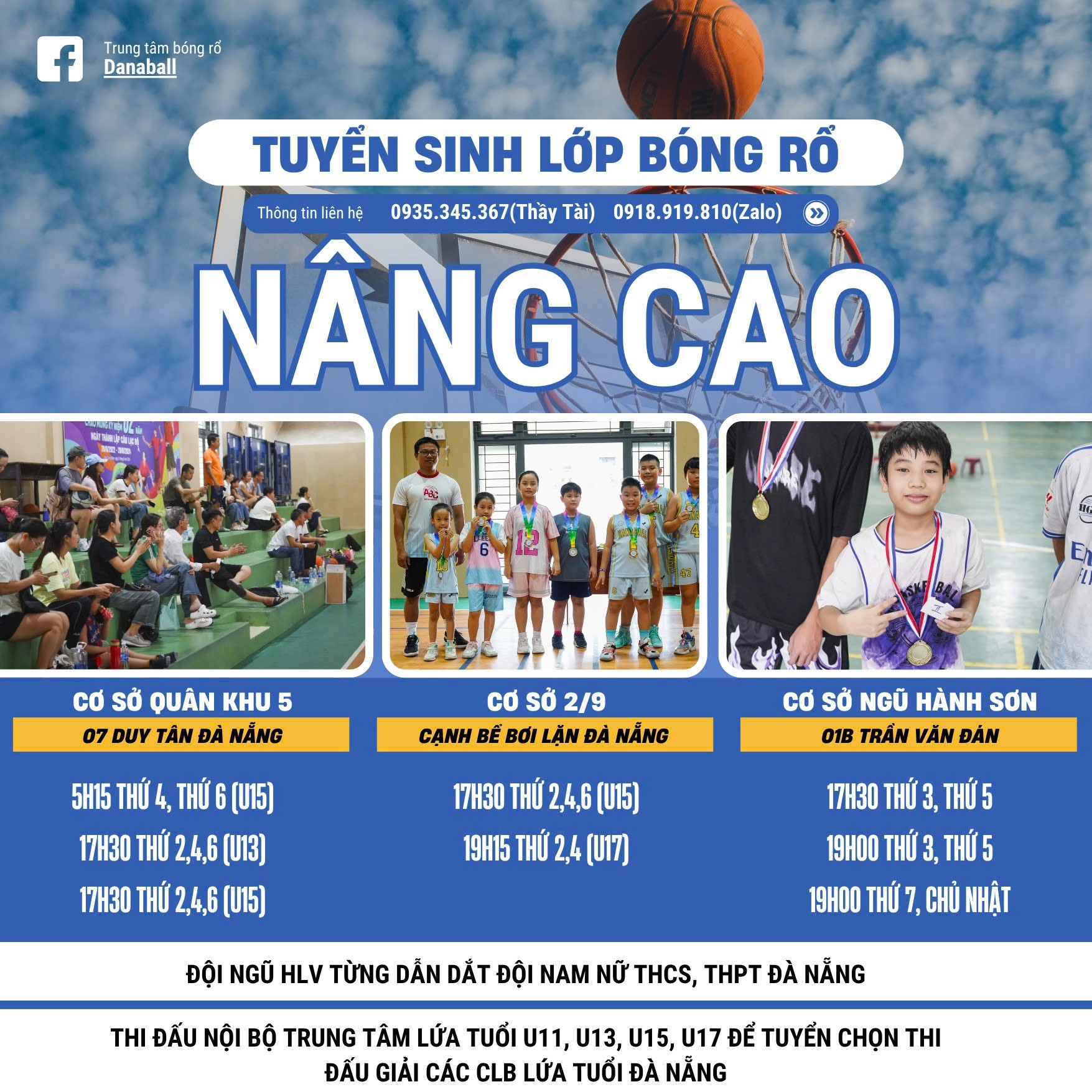 Trung tâm bóng rổ QK5 | Da Nang