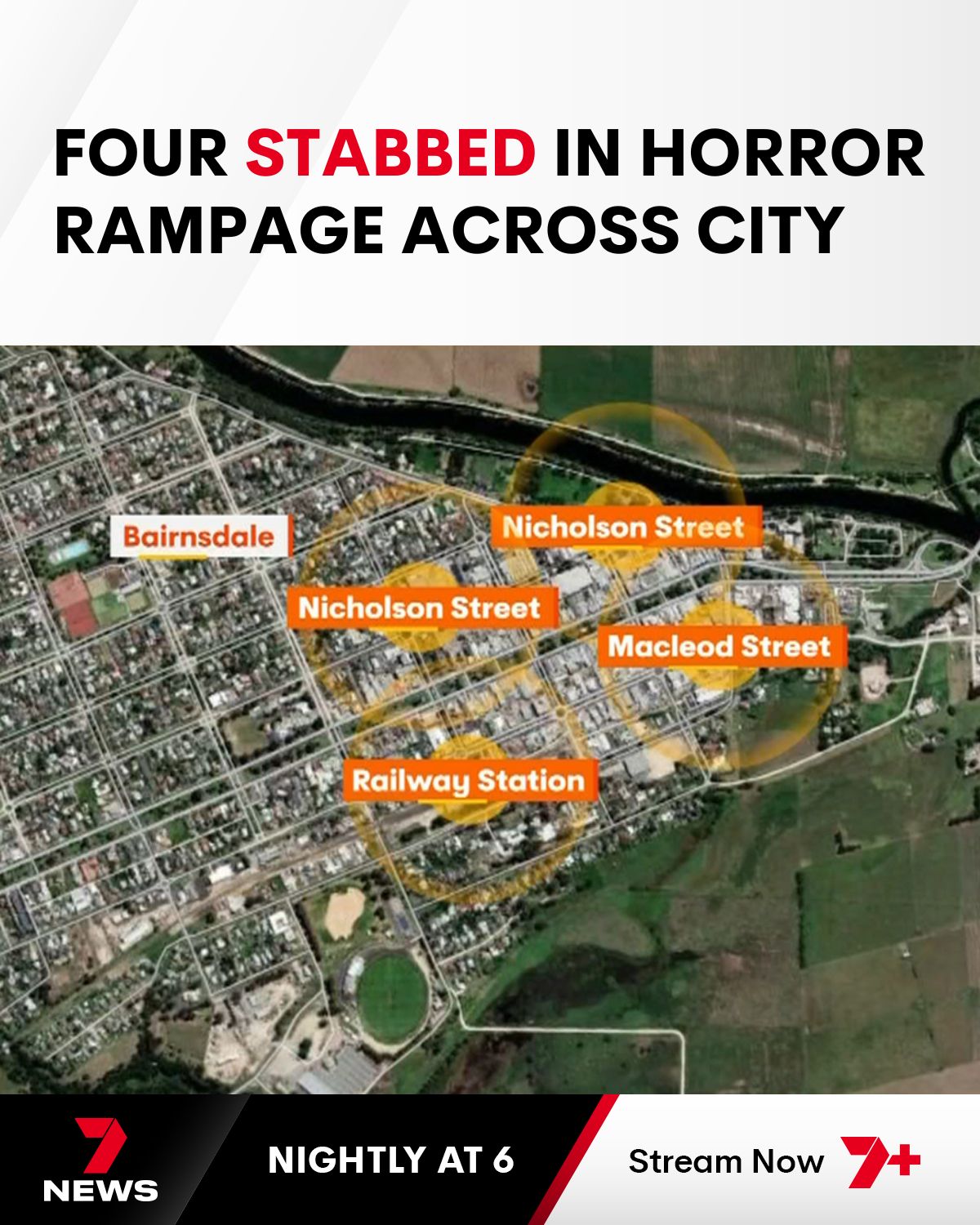 7NEWS - A young woman has been arrested over the attacks at different ...