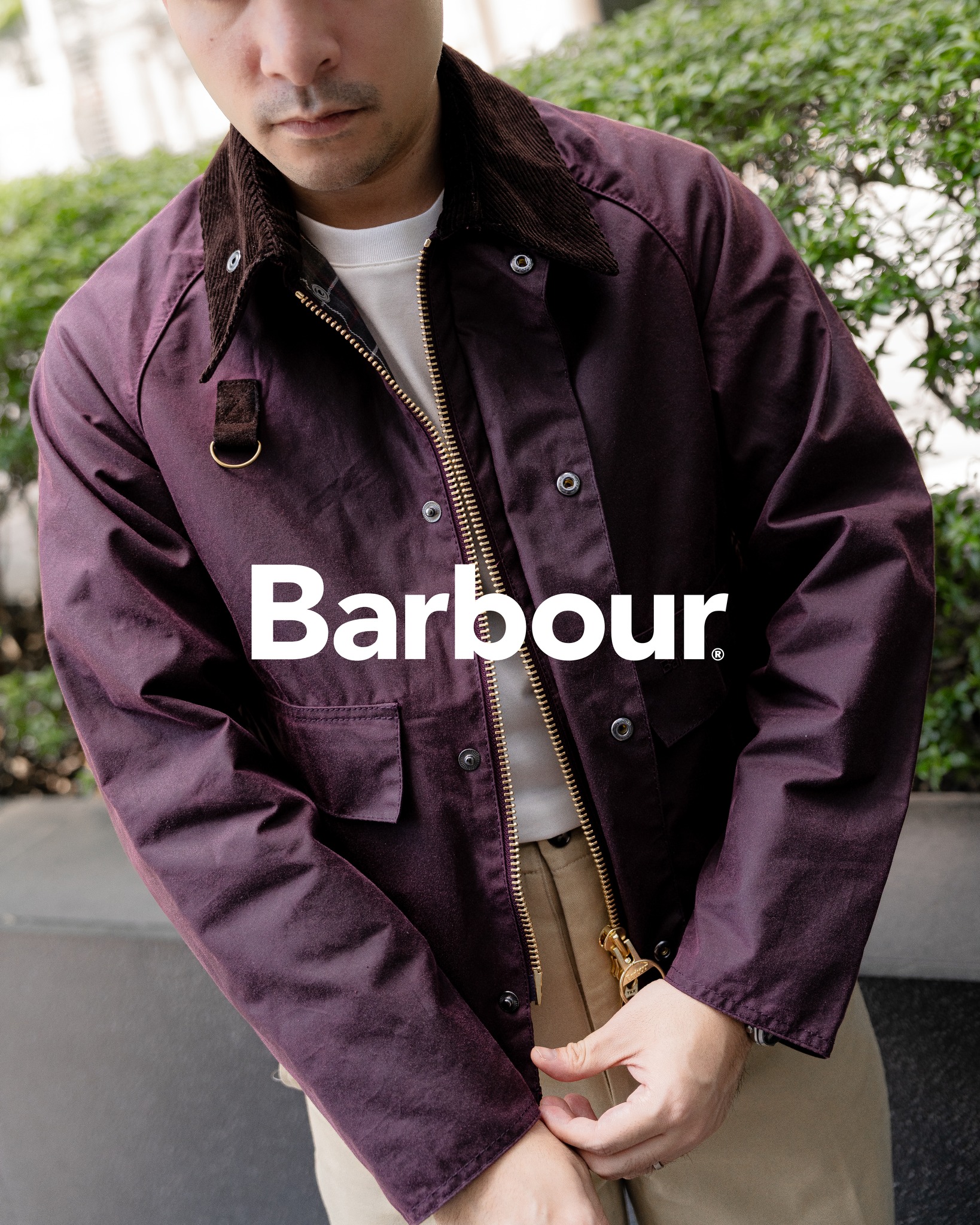 barbour Spey Wax Jacket—the iconic cropped silhouette designed to 