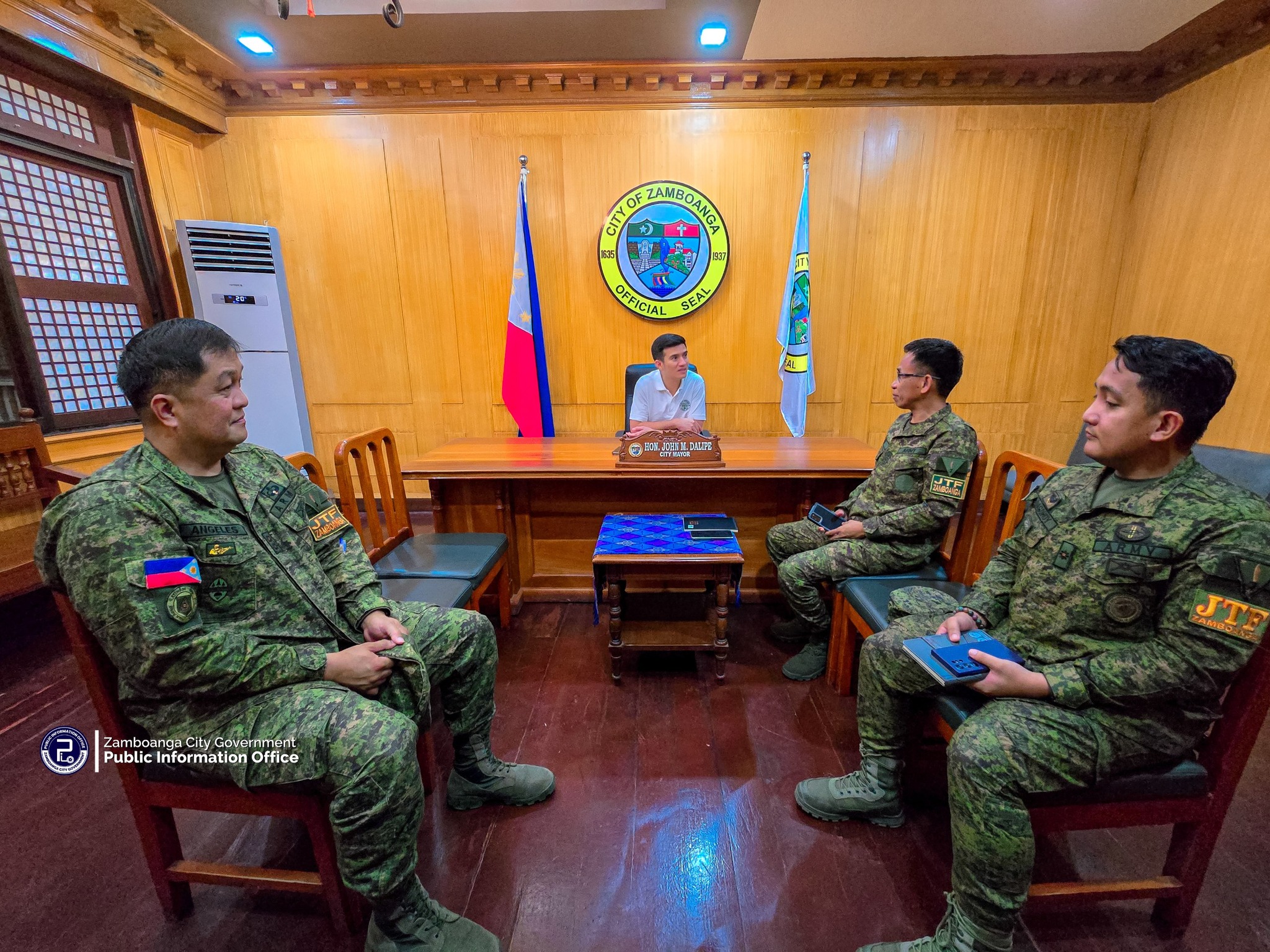 City - DALIPE WELCOMES NEW TFZ CHIEF| Col. Danilo Ambe, the newly ...