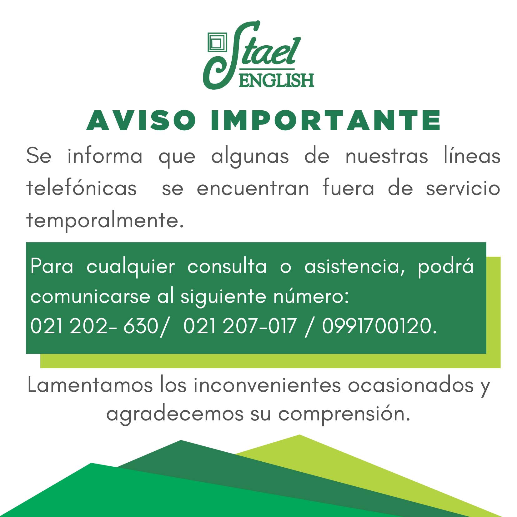 Stael Ruffinelli de Ortiz English