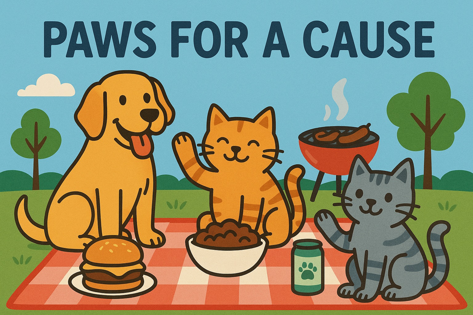 Paws For A Cause Community Cookout