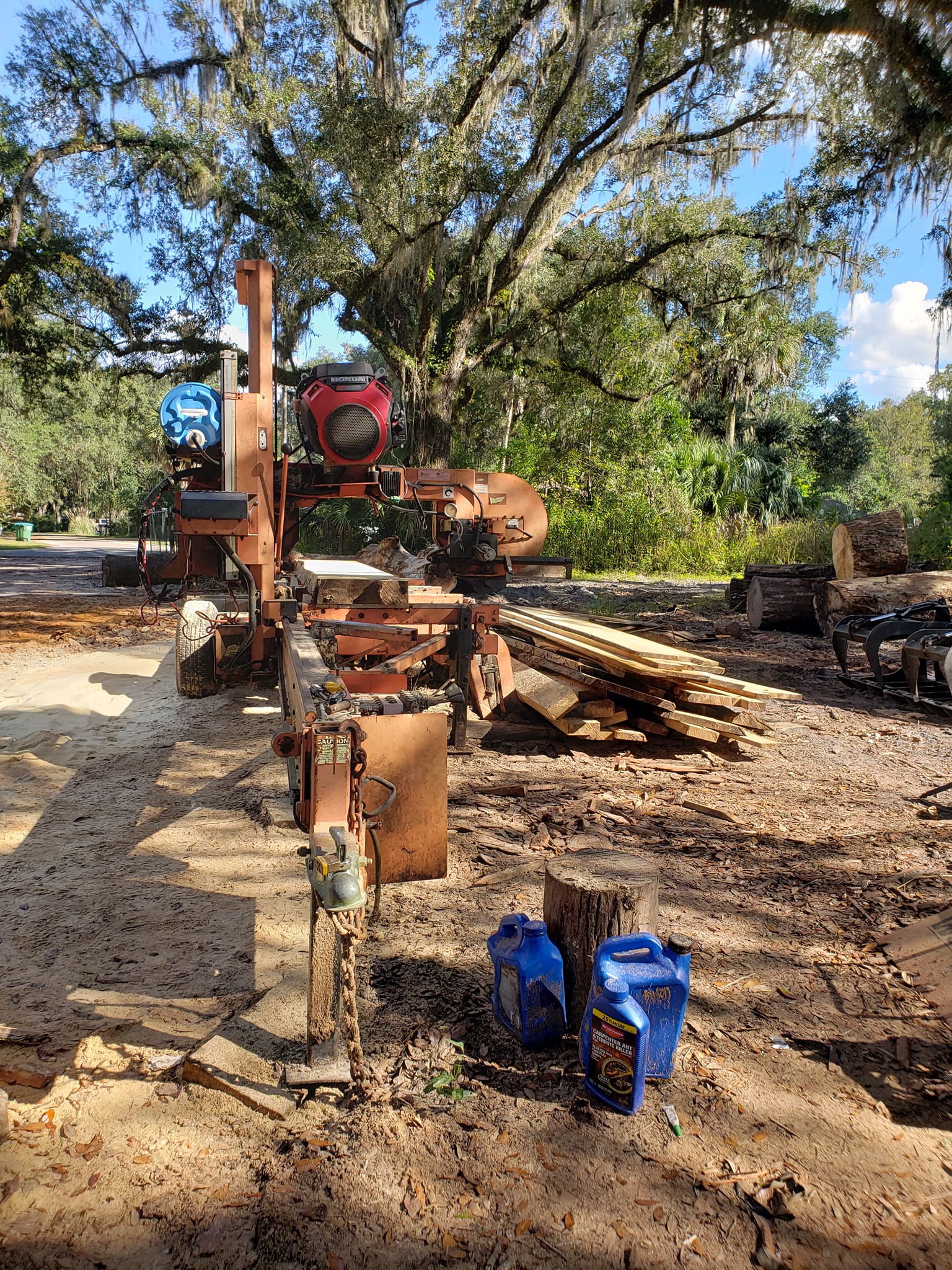Rustic Oak Sawmill