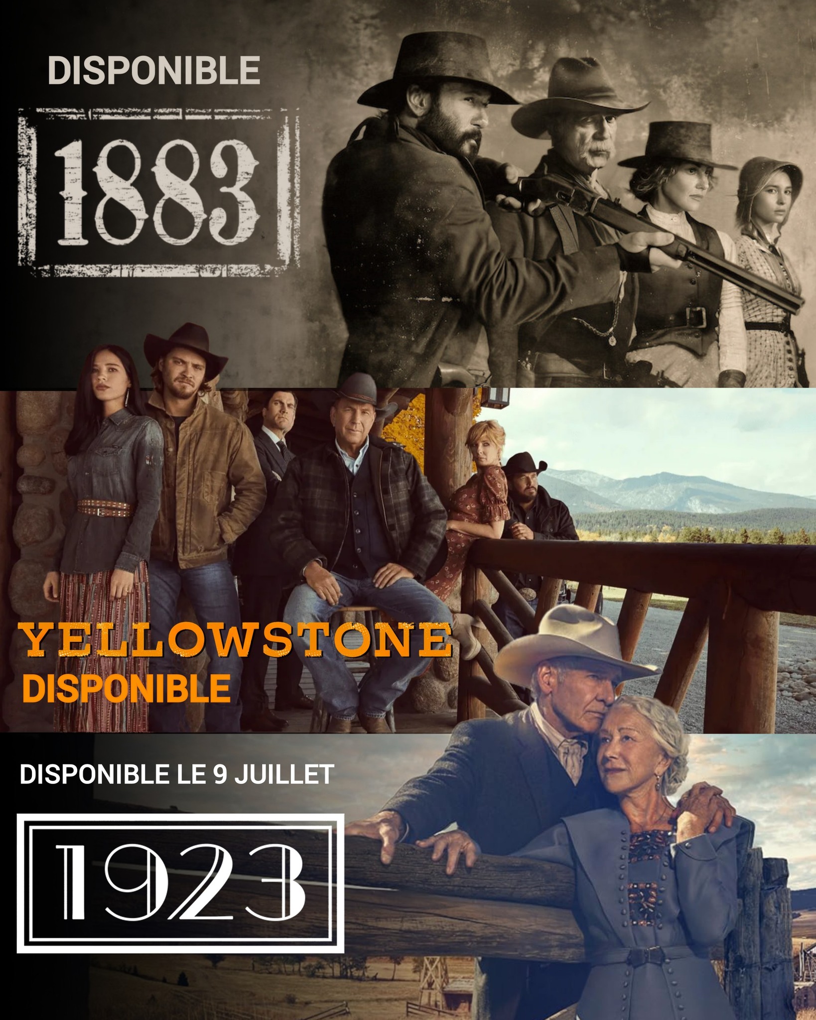 YELLOWST... - Netflix les meilleurs Séries & Films by Fan-Flix | Facebook