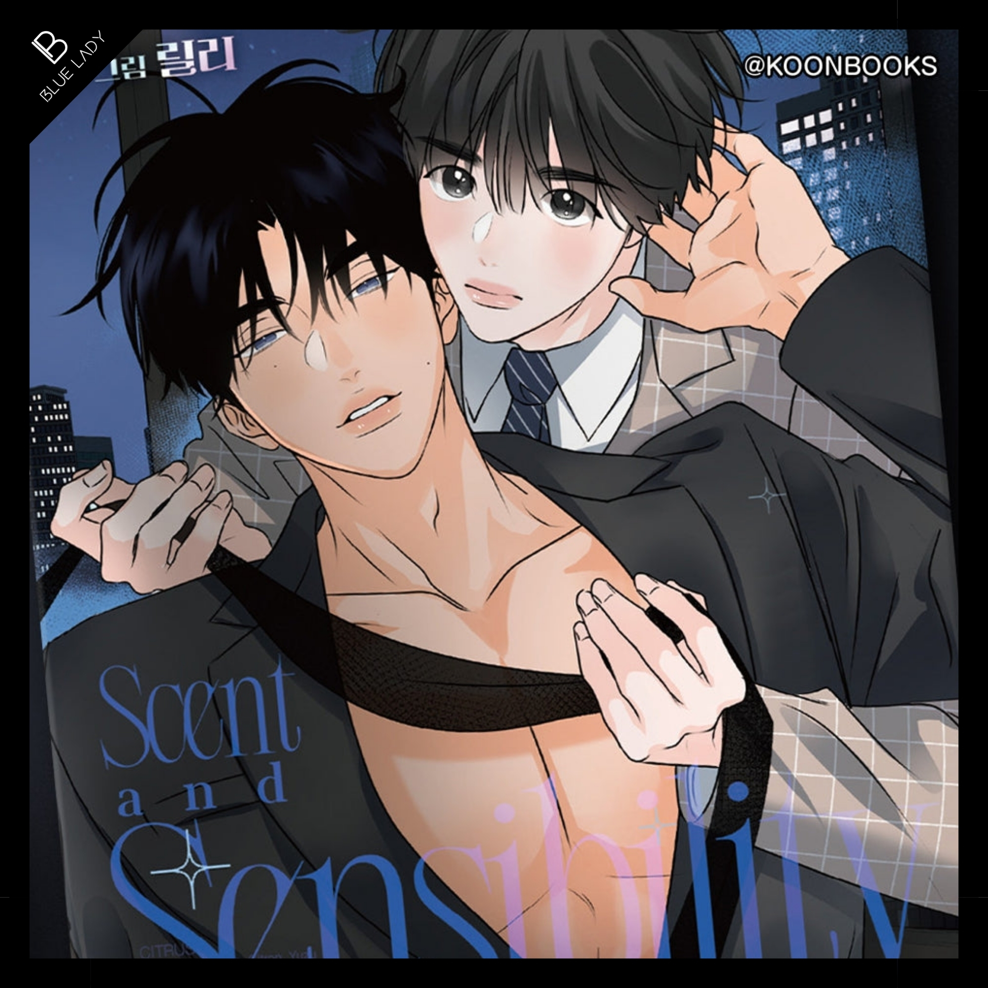 限時預購#BL韓漫《香味的界線》1 特裝版🛒:www.blueladytw.com