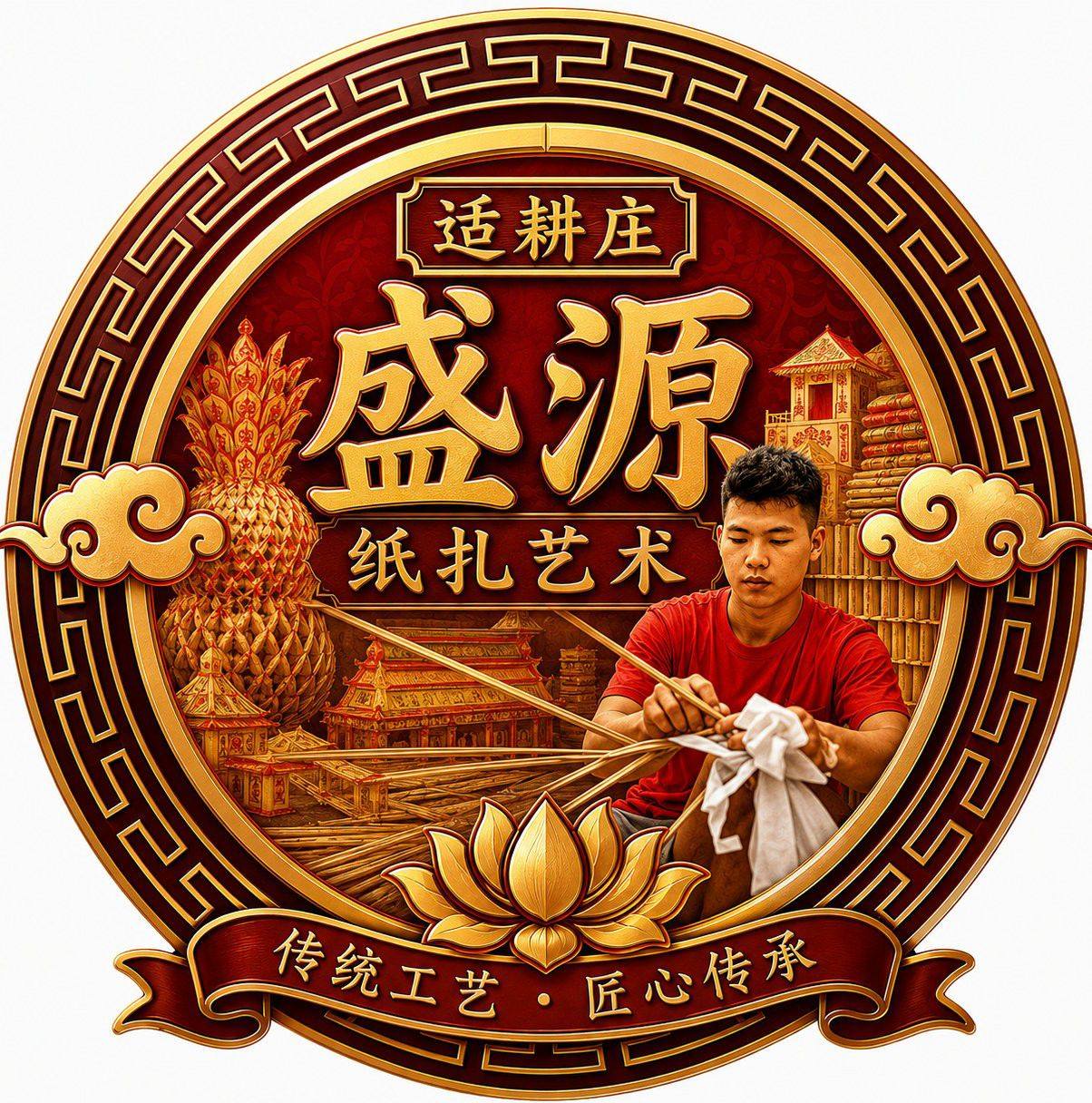 每一件作品都是尽心尽力完成 感谢大家一路支持以及关注 适耕庄盛源纸扎艺术 012348089 | 王添珉