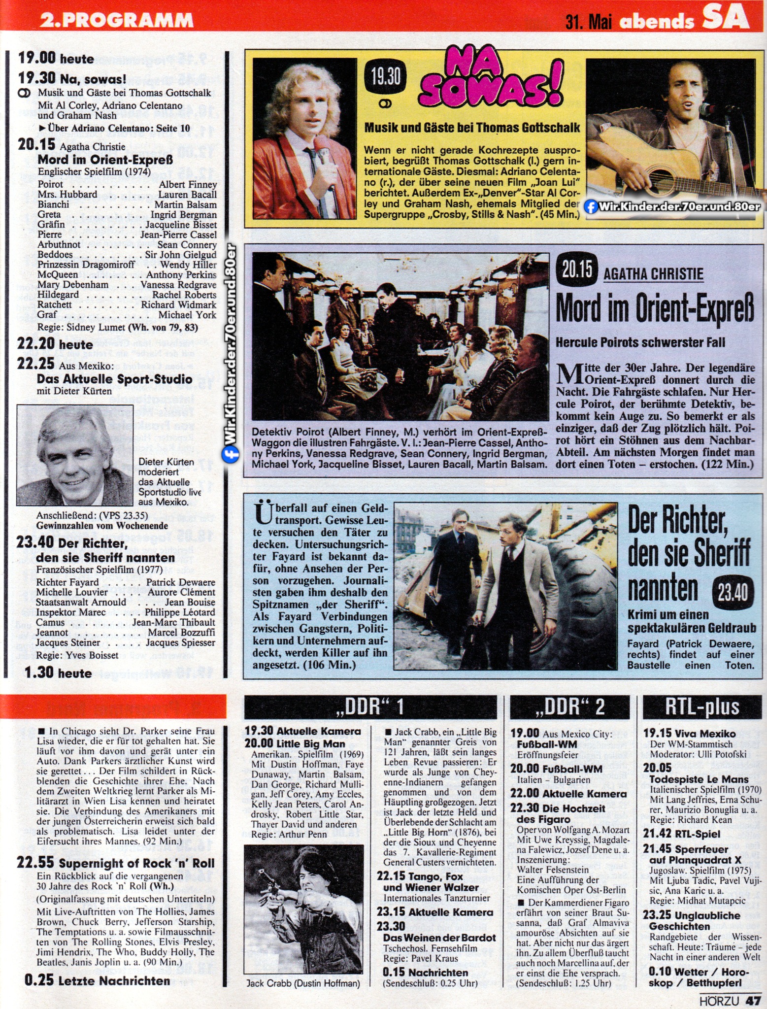 Wir - 📺 Das Fernsehprogramm (tagsüber) vor genau 39 Jahren 👉 Samstag ...