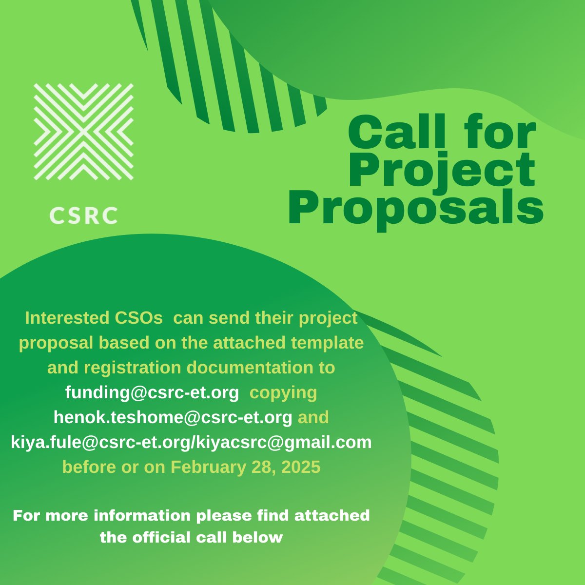 Civil - Interested CSOs can send their project proposal based on the ...