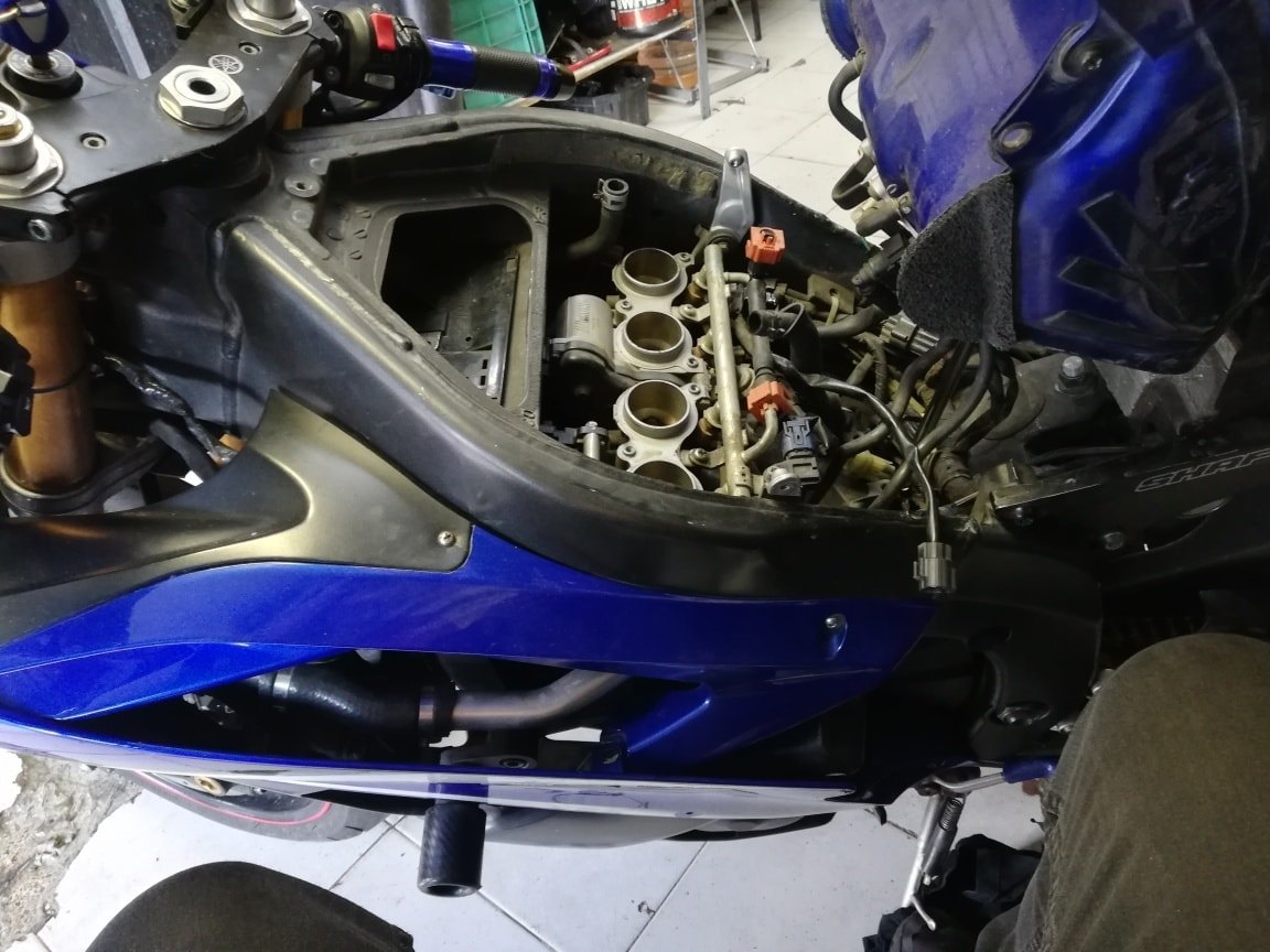 YAMAHA R6R LAVADO DE INYECTORES Y... - Electric MOTO FUEL | Facebook