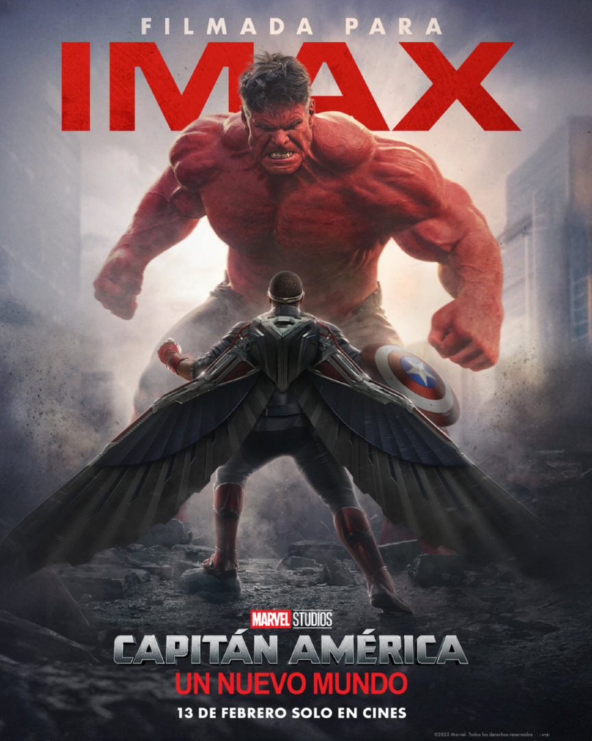 Cine - ¡La batalla por un Nuevo Mundo comienza en IMAX! 🛡️🔥 Capitán ...