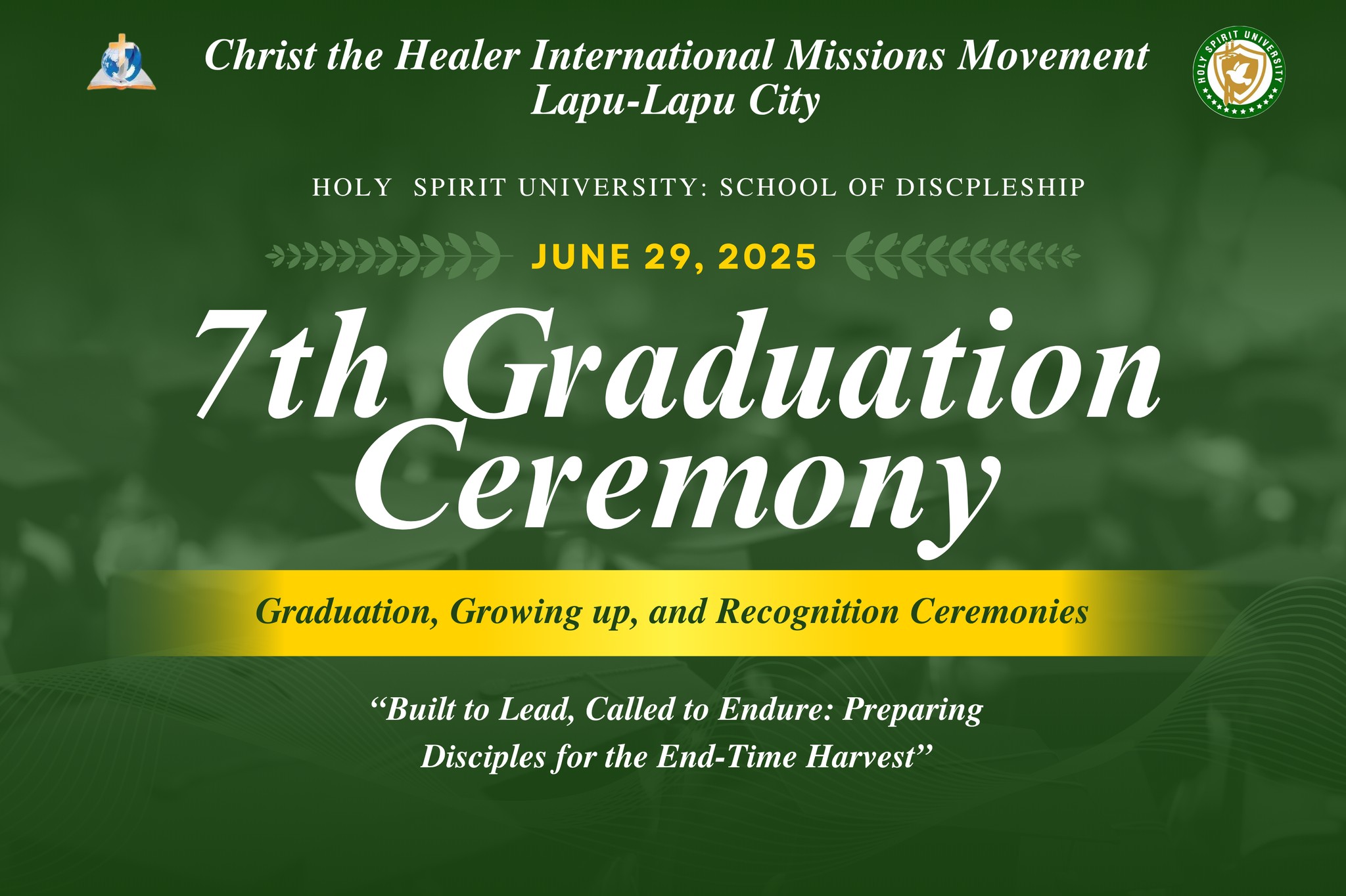 🎓 A journey of discipleship. A celebration of growth. A moment of ...