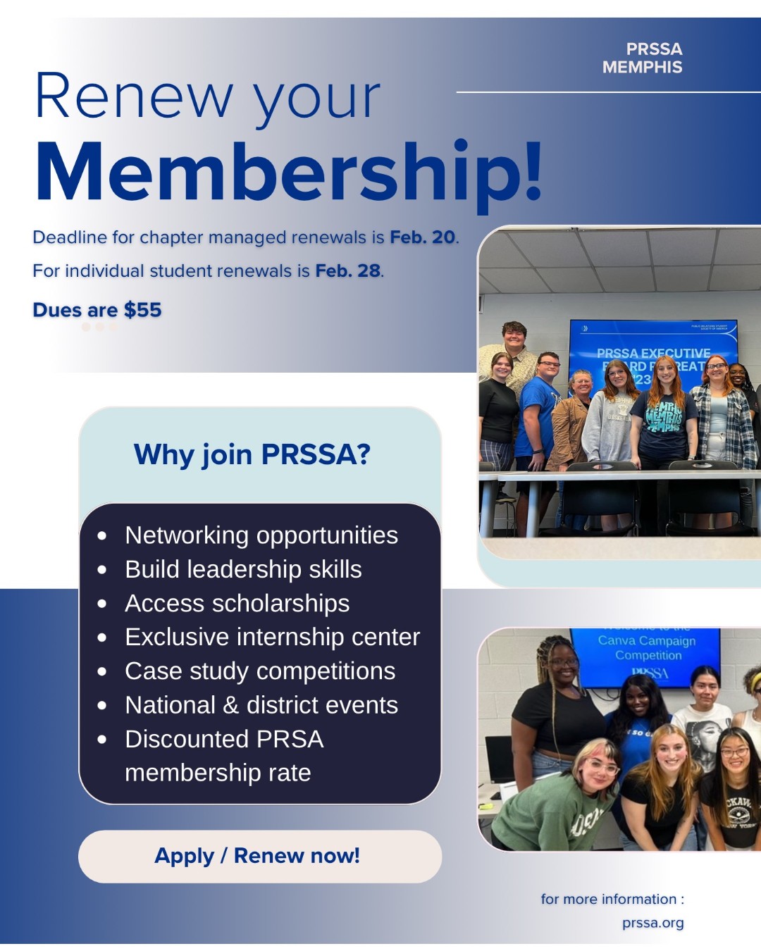 Public Relations Student Society of America - Memphis