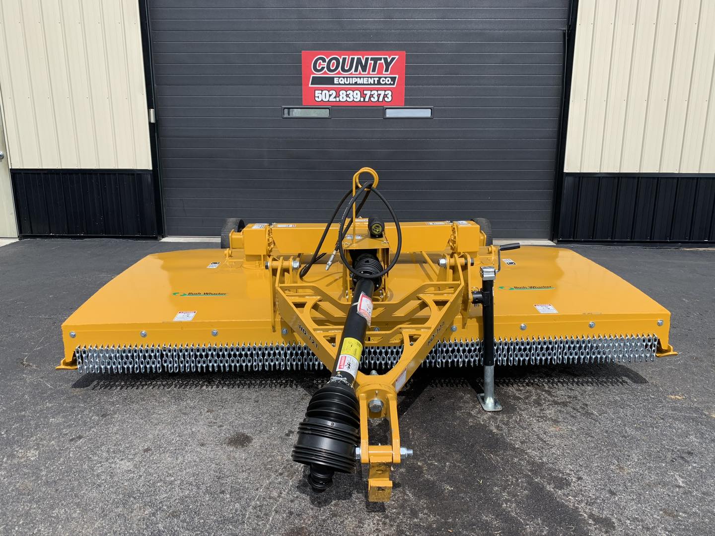 レヴェル15P New 10ft Bush-Whacker HD-121 pull type rotary cutter for sale