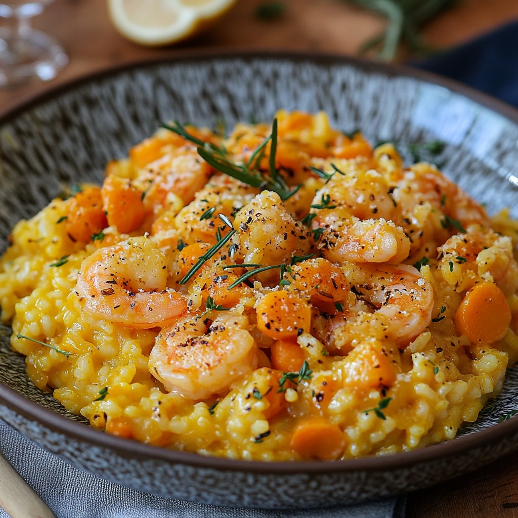 recette-risotto-aux-carottes-safran-et-crevettes-ingr-dients-pour-4