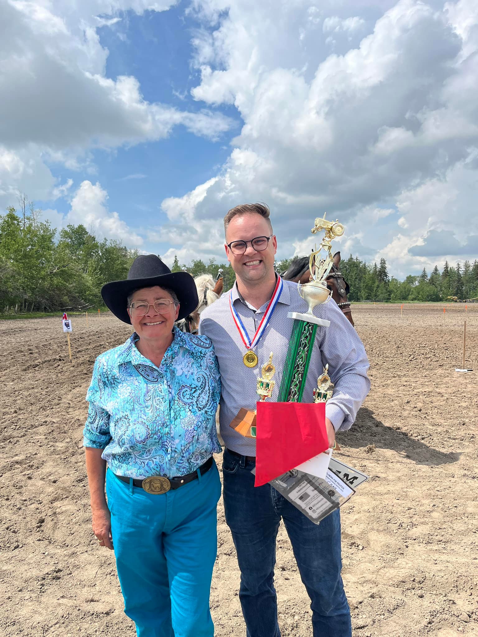 Wanham - Thank you to Premier Danielle Smith, MLA Todd Loewen, MLA ...