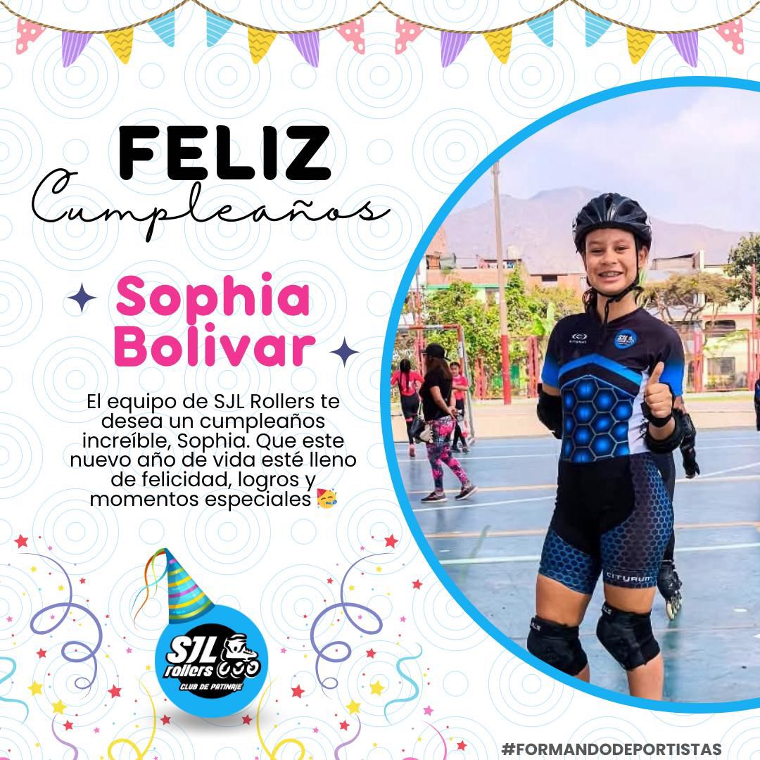 🎉 ¡Feliz cumpleaños,... - Club de Patinaje SJL Rollers | Facebook