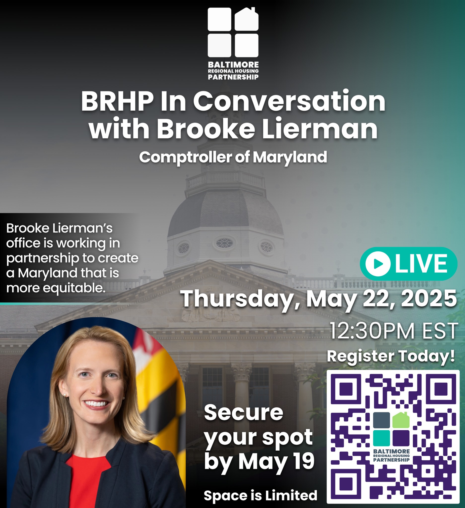 Baltimore - On May 22, 2025, join Adria Crutchfield, Executive Director ...