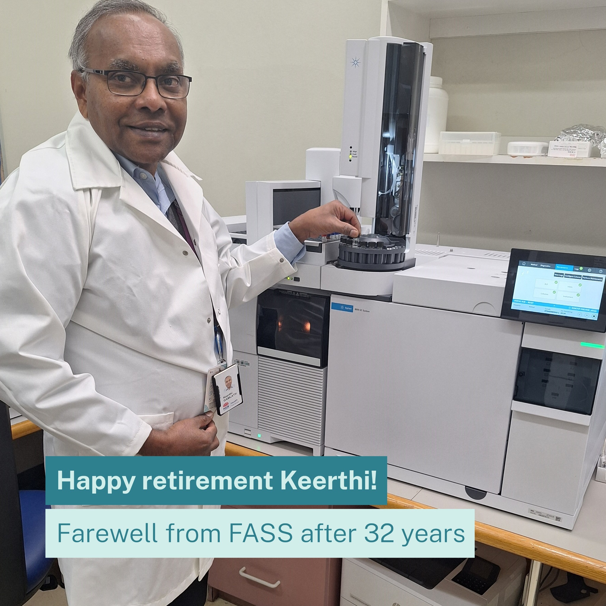 NSW - We're saying a fond farewell to Keerthi Gamlath who is retiring ...