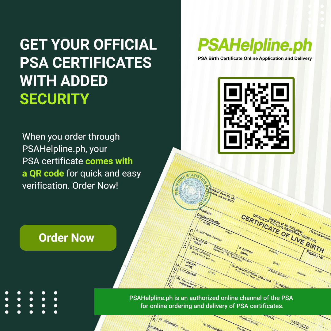 PSAHelpline.ph: - PSA Certificates With QR Codes Gawing mas simple at ...