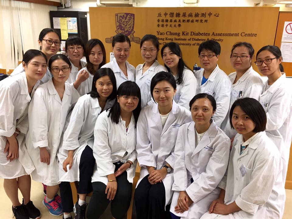 學員與丘中傑糖... - Hong Kong Institute of Diabetes and Obesity, CUHK | Facebook