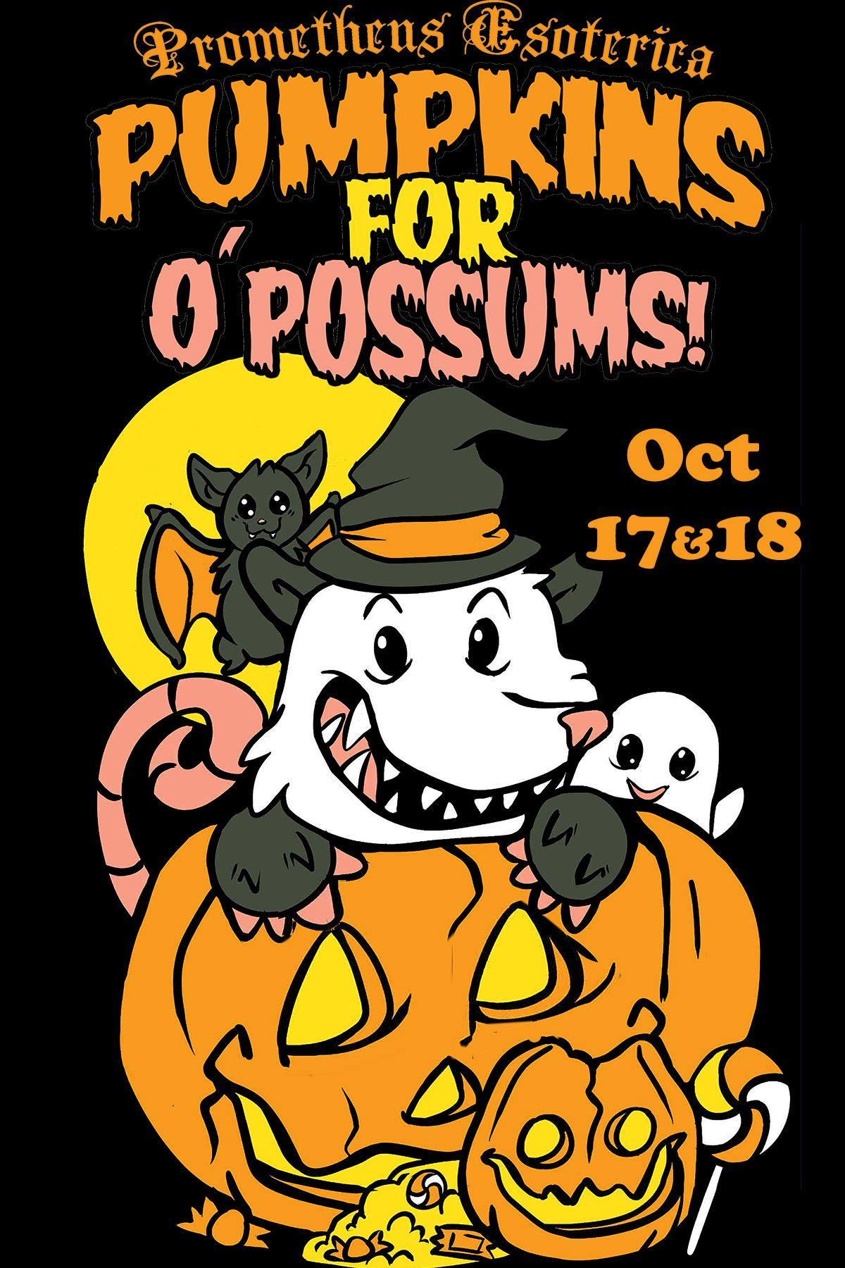 Pumpkin's for 'Possums! Charity Pumpkin Patch at Prometheus Esoterica