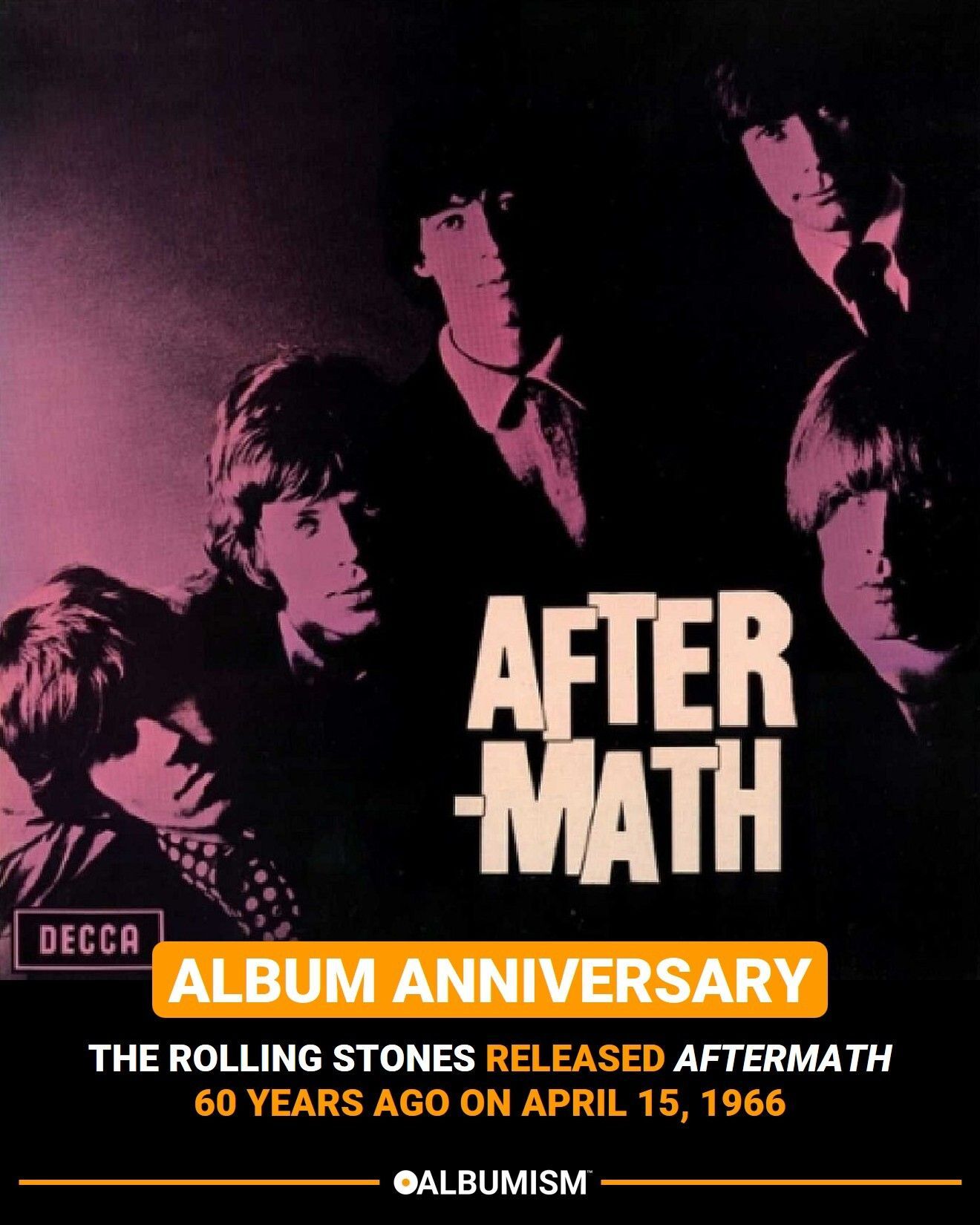 Happy 60th Anniversary to The Rolling Stones' 'Aftermath
