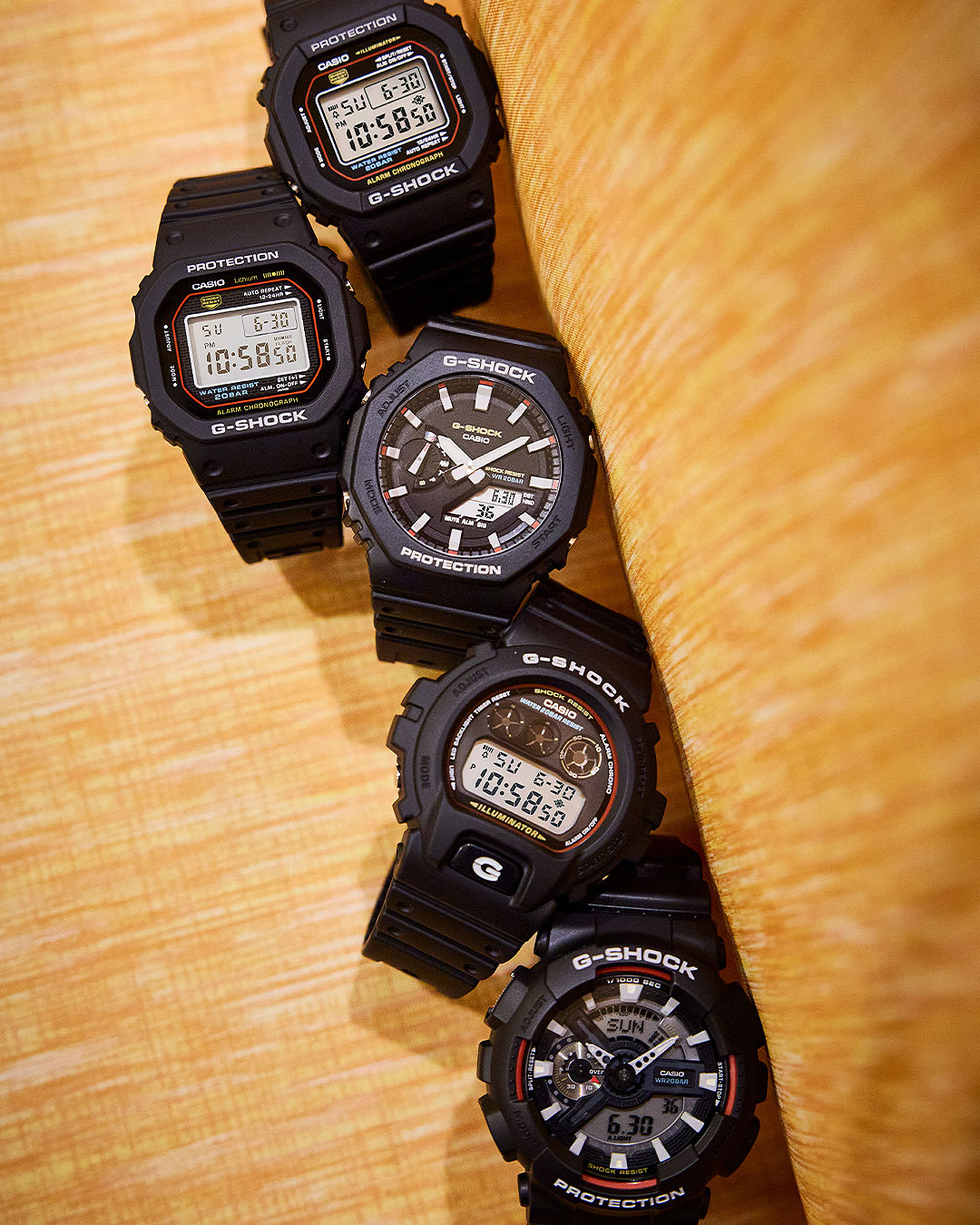 BLOOD, SWEAT & YEARS. The Hundreds X G-SHOCK available now on g