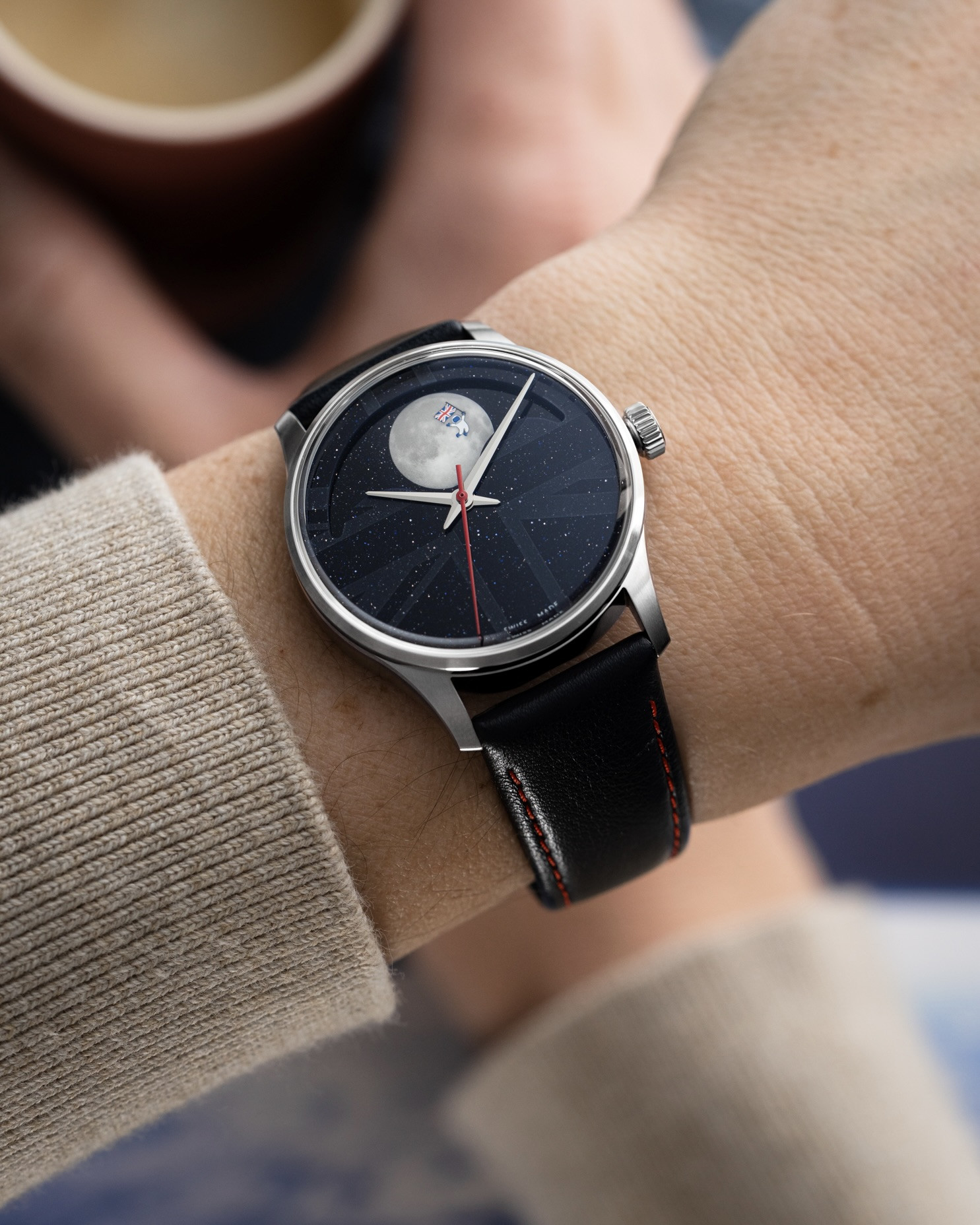Christopher Ward C1 Moonglow limited edition watch