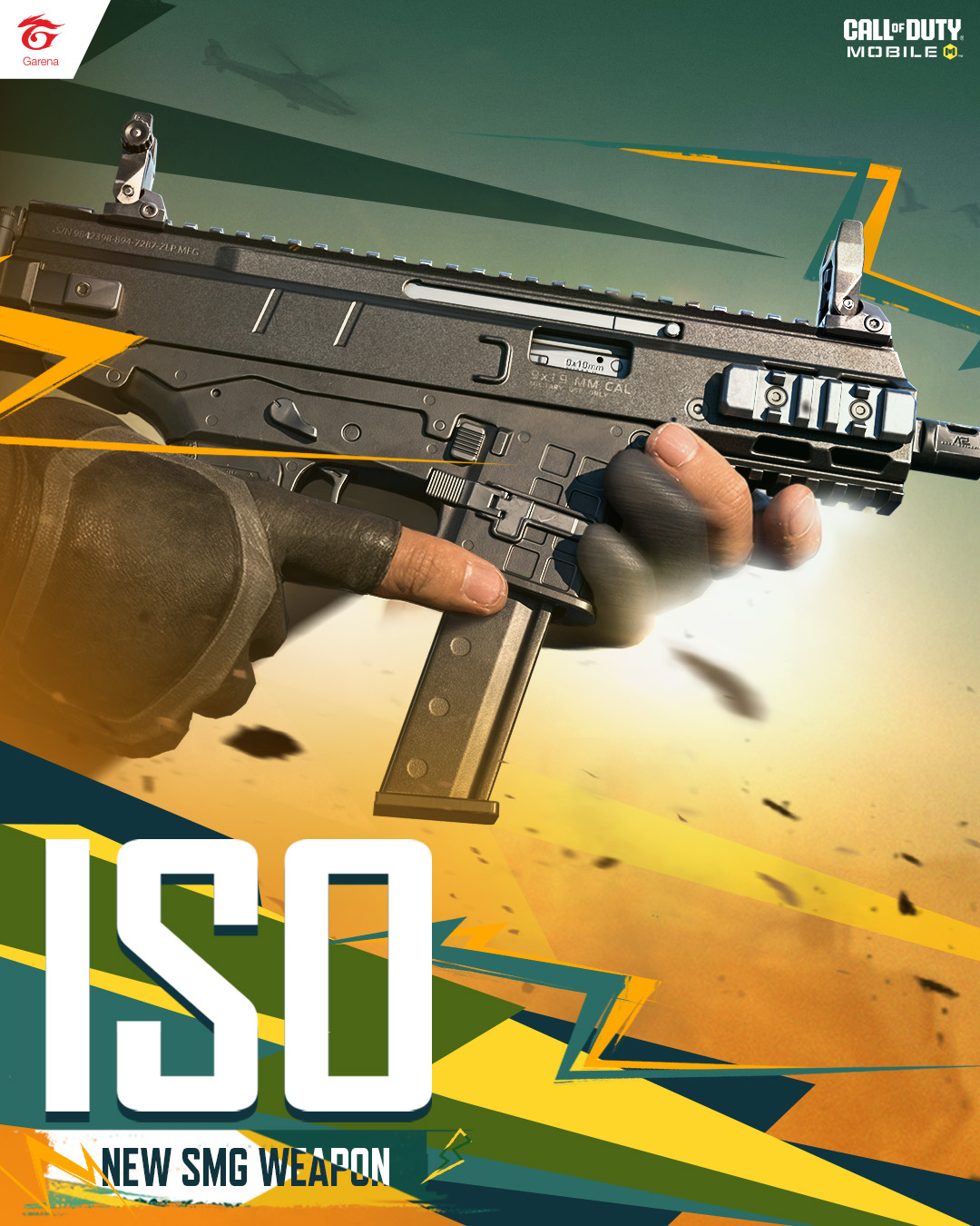 🔫 New SMG weapon: ISO!... - Garena Call of Duty Mobile | Facebook