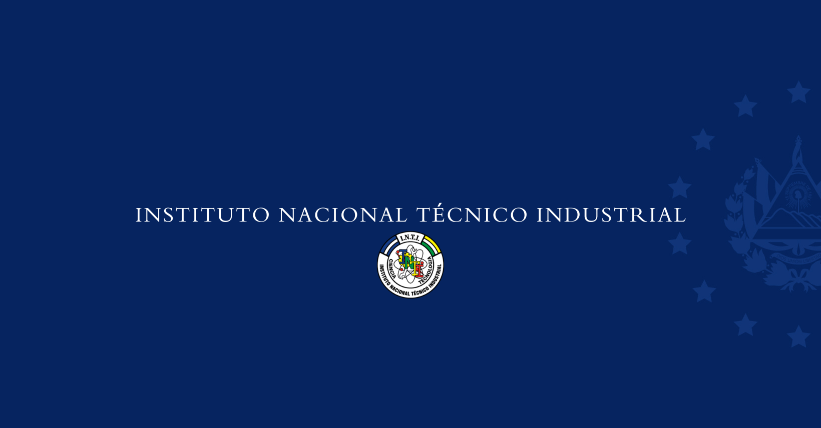 Instituto Nacional Técnico Industrial (Página Oficial) | San Salvador