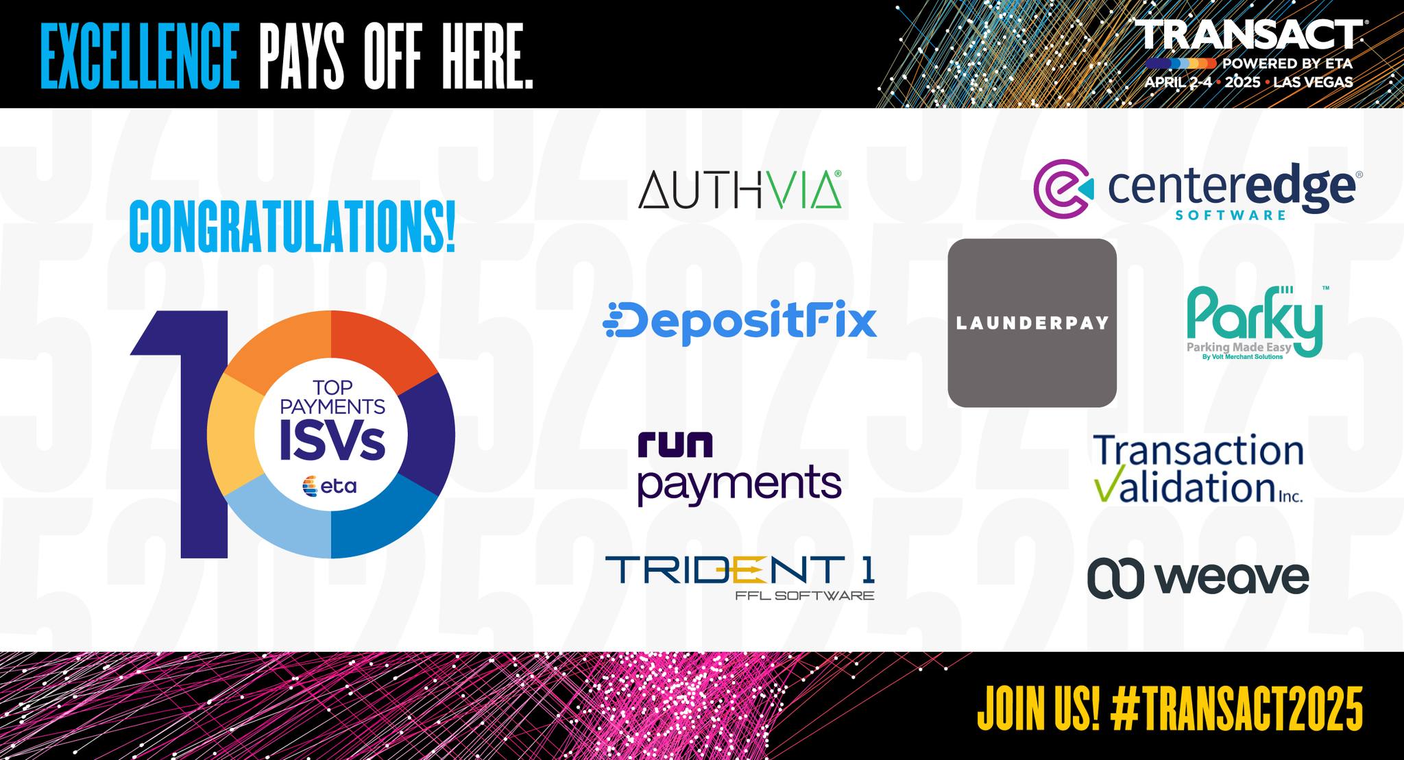 Electronic - Congratulations to this year's Top 10 Payments ISVs! Your ...