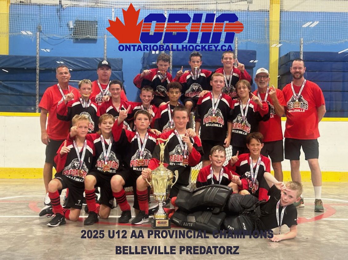 2025 U12 AA... - Ontario Ball Hockey Association - OBHA | Facebook