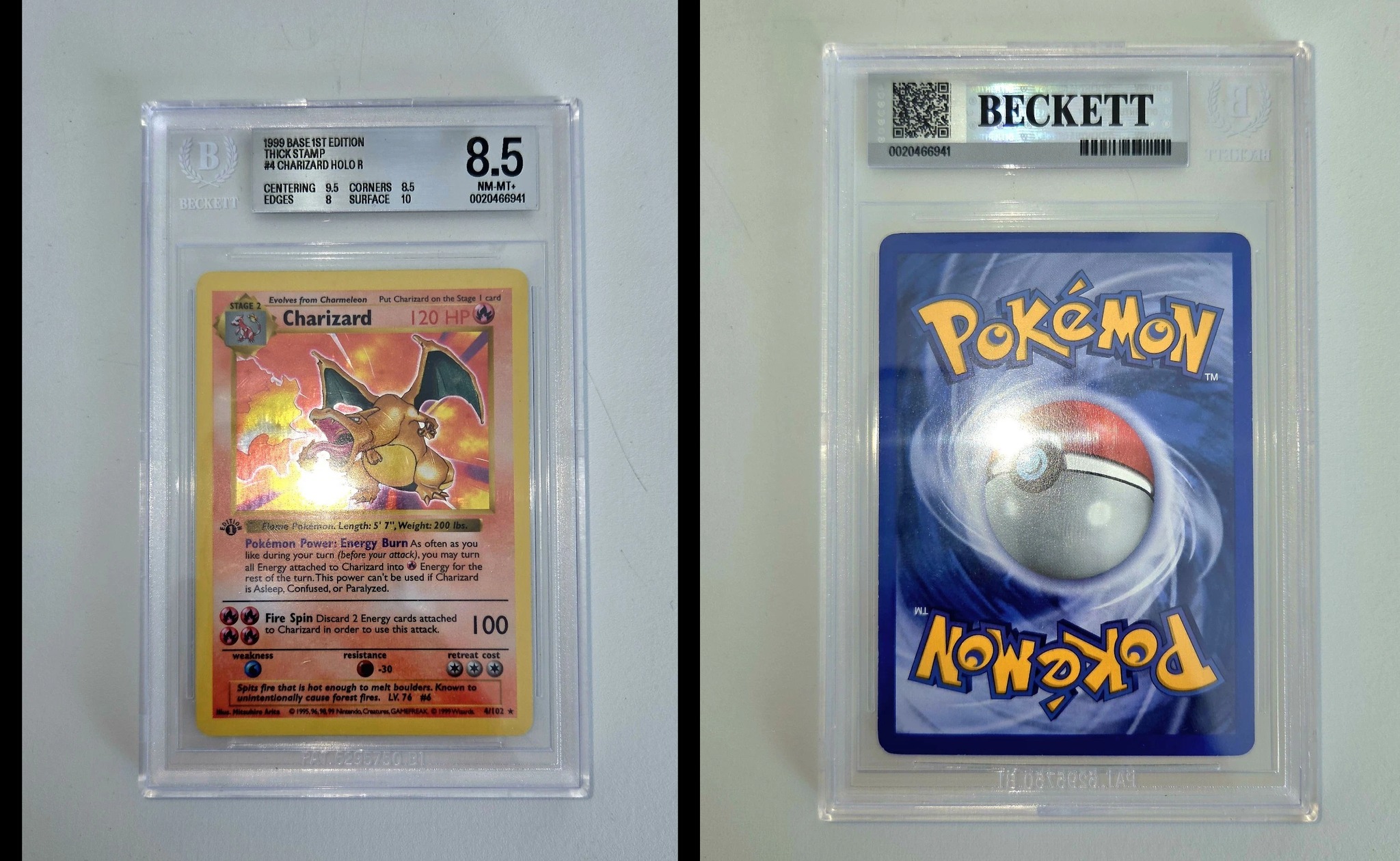 1999 Pokémon Base Set 1st Edition PSA 10 Collection for Sale