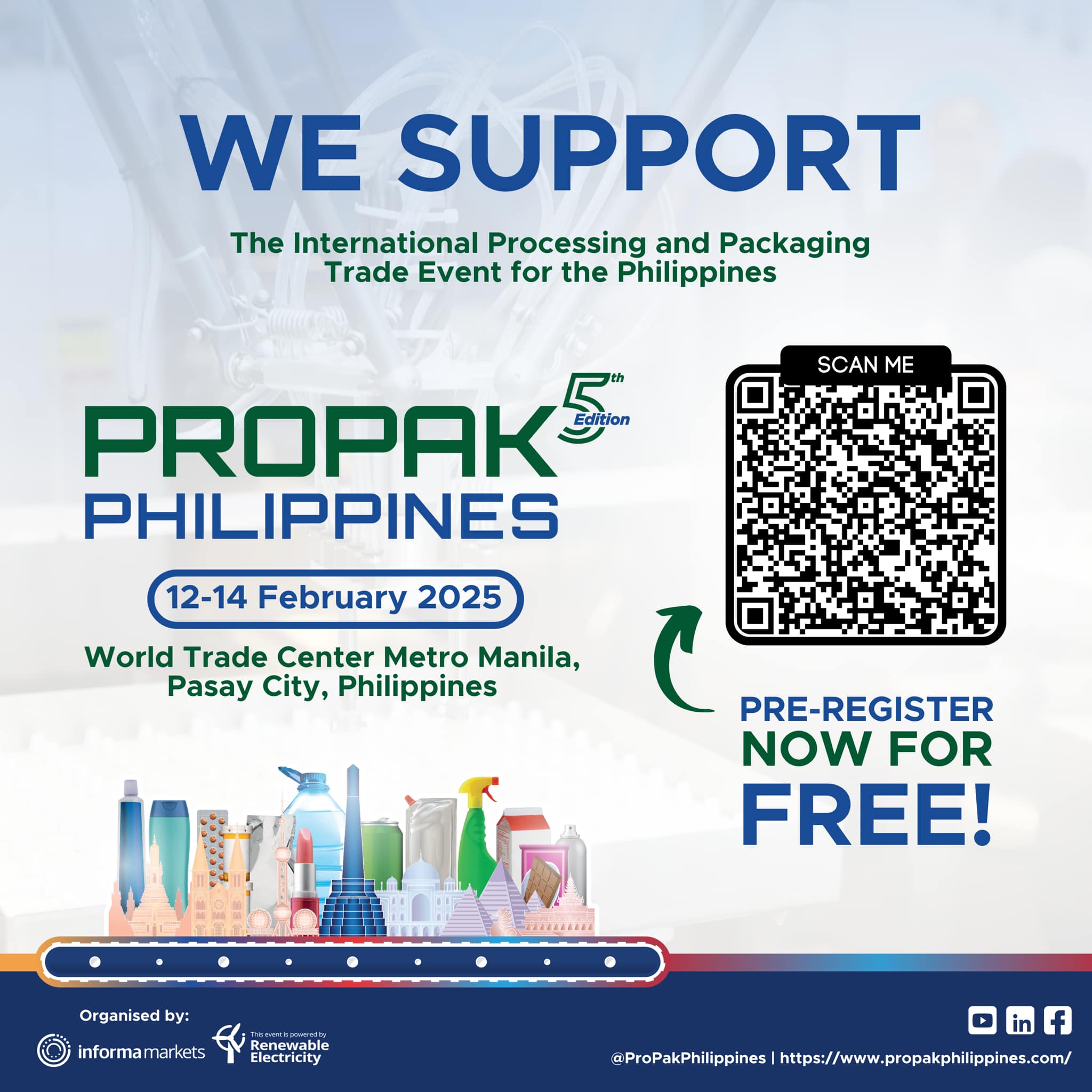 The Philippine - ProPak Philippines 2025 will be the 5th edition of ...