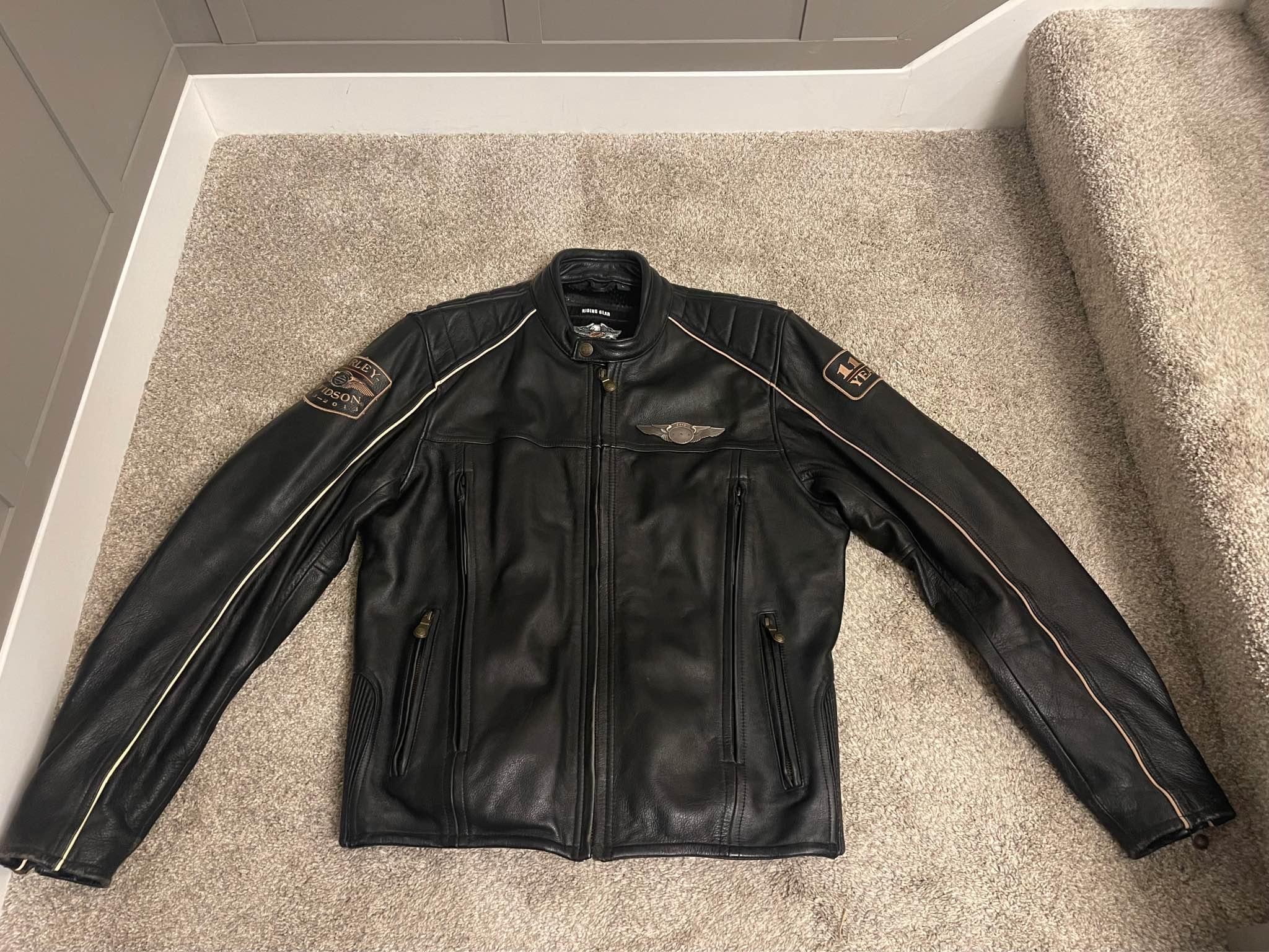 Harley Davidson Limited 110th Anniversary Leather Jacket - Men