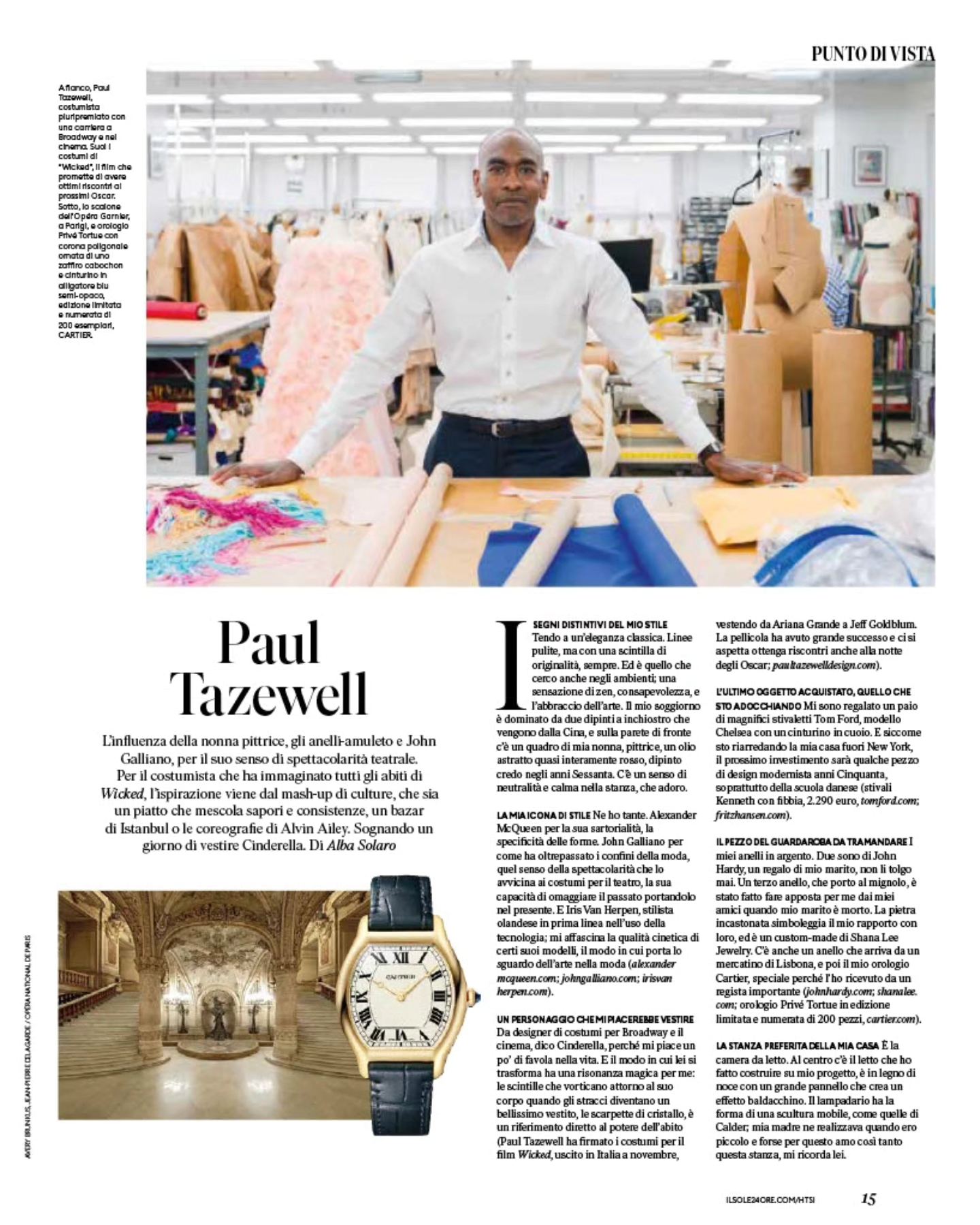 Thank you so much to Vanity Fair Italia for the interview!