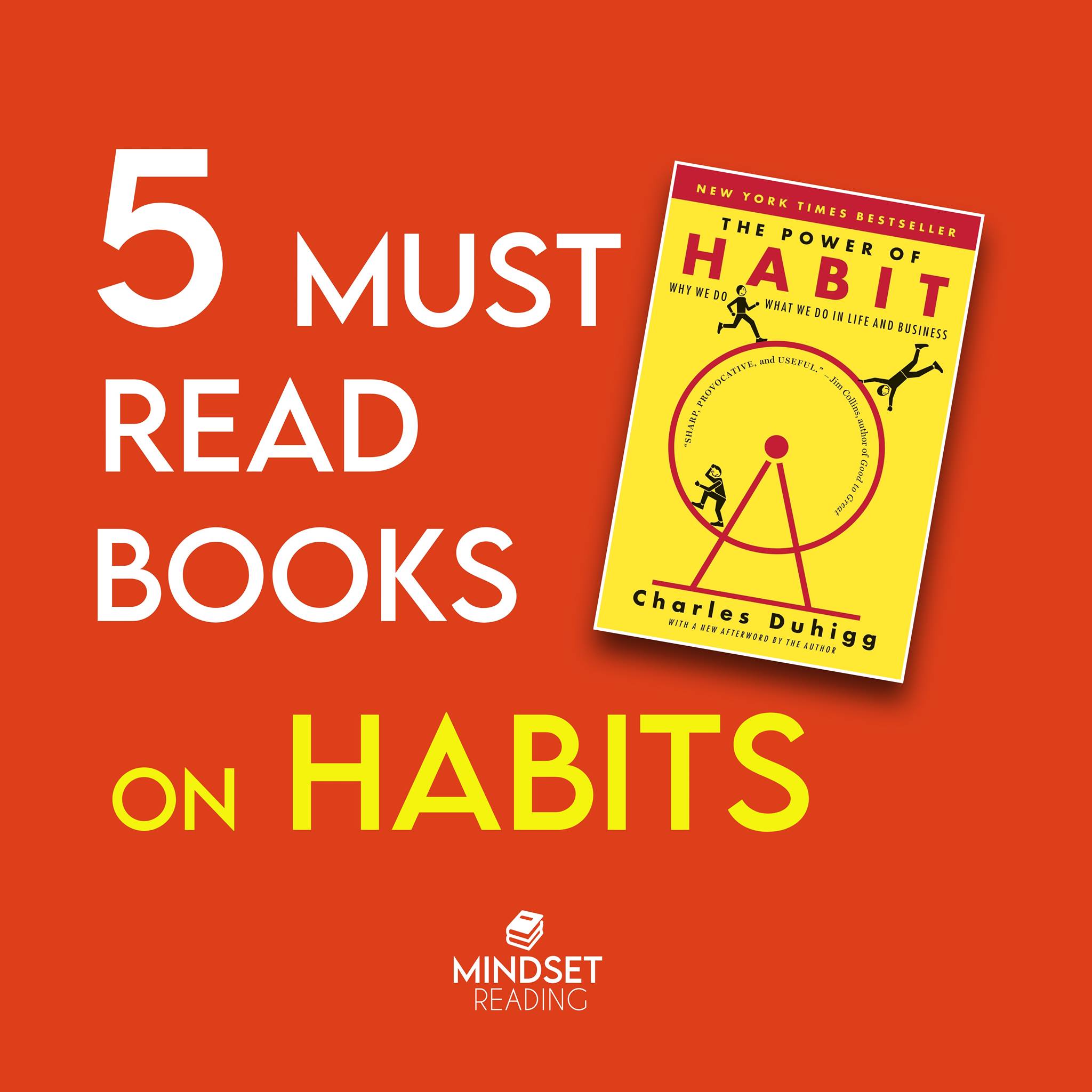 Mindset Reading - 📚 5 Must Read Books...On Habits 📚