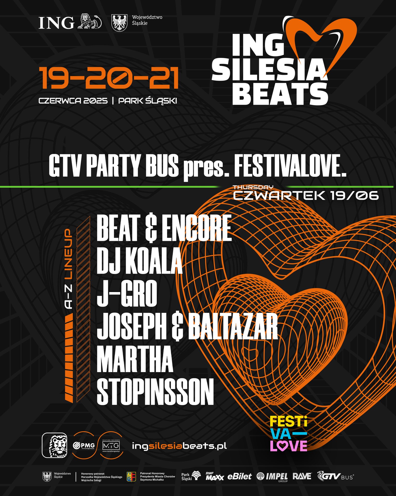 ING - GTV PARTY BUS pres. FESTiVALOVE 💚 Poznajcie DJ'ski skład na ...