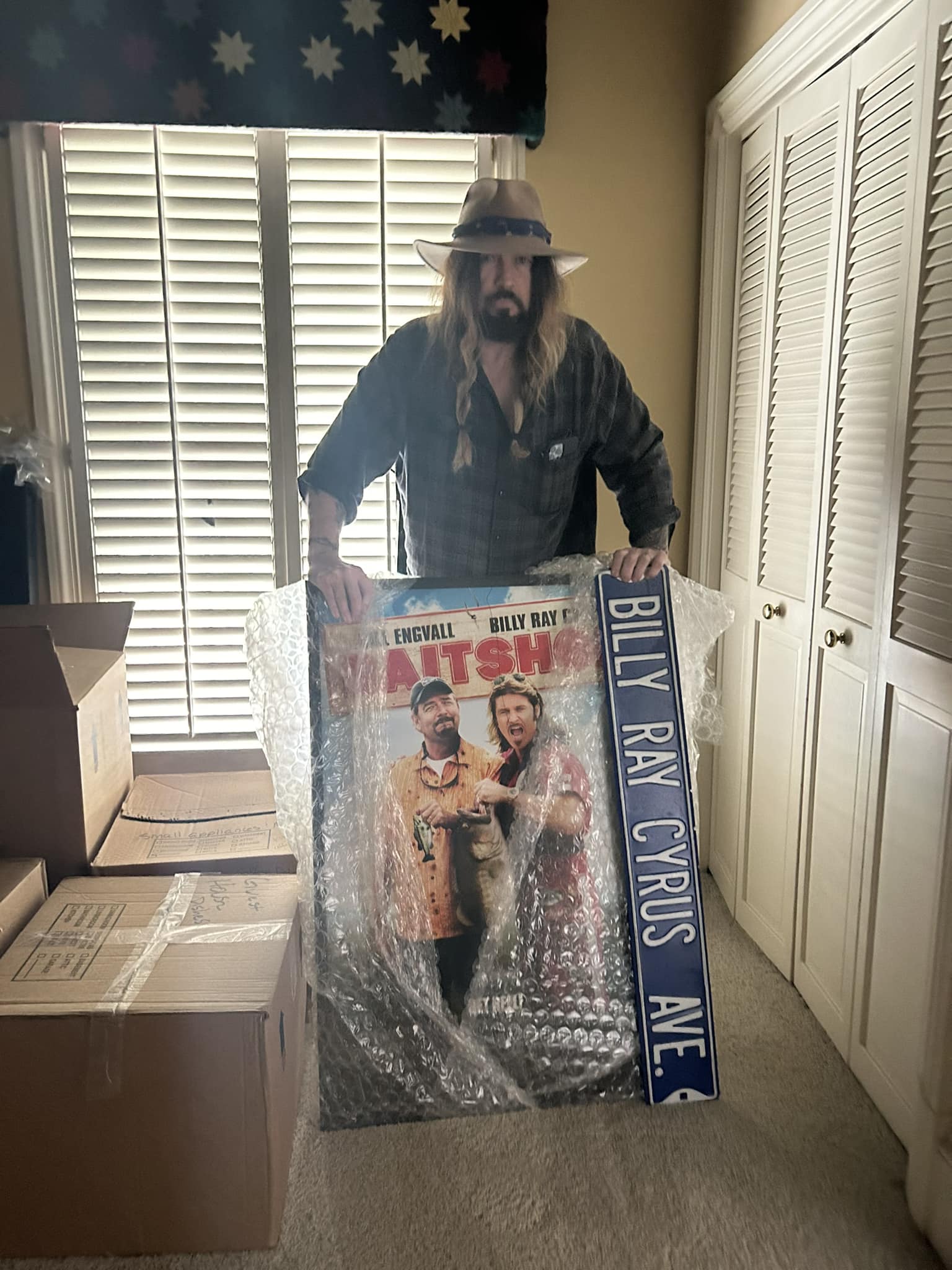 Billy Ray Cyrus - I was praying for a sign …. And I found...