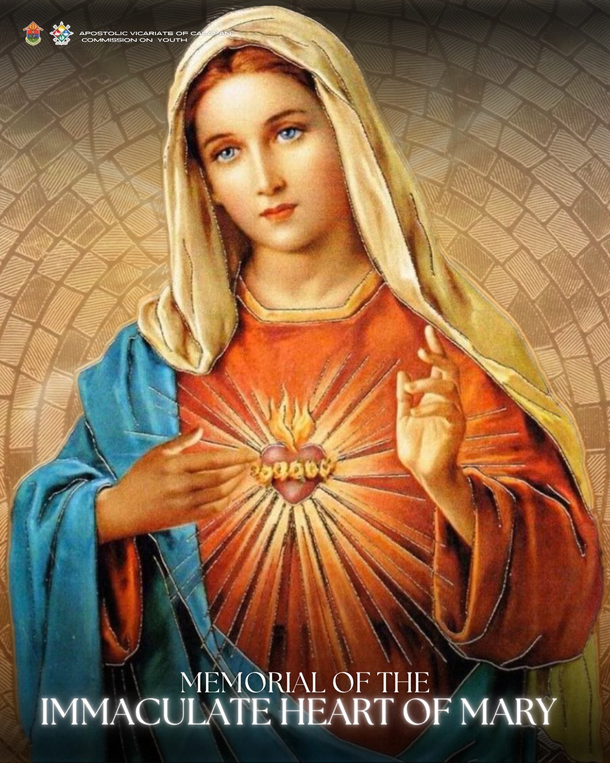 Apostolic - Today, we lift our hearts to honor the Immaculate Heart of ...