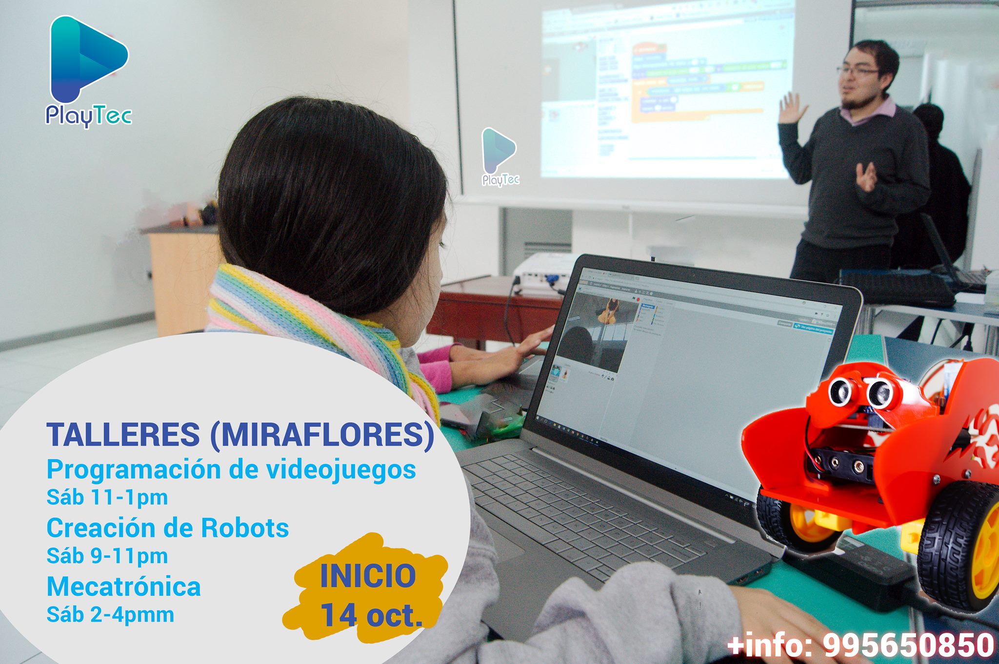 PlayTec Edu - No te pierdas los talleres PlayTec en...