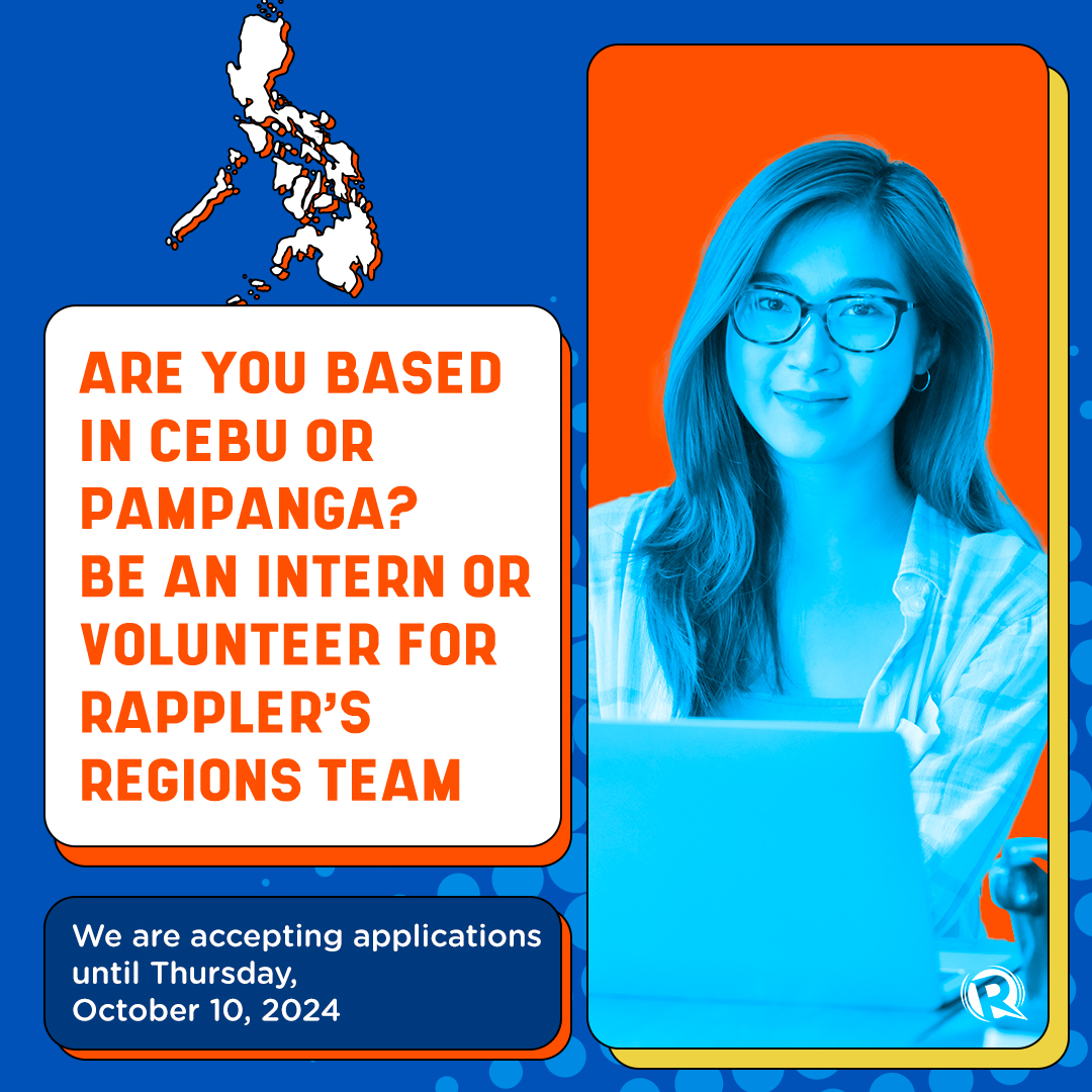 Rappler - Are you a student based in Cebu or Pampanga?...